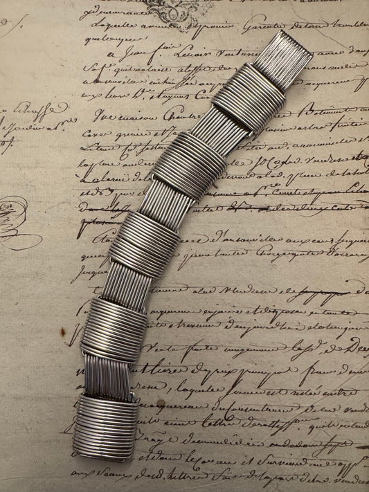 Elegant vintage Mexican sterling bracelet