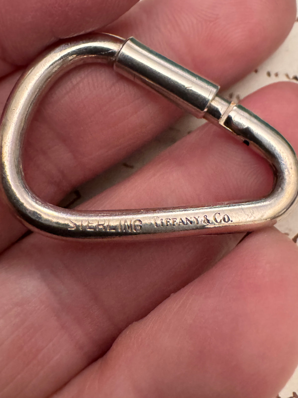Incredibly Rare Gene Moore for Tiffany Harlequin Pendant + Carabiner