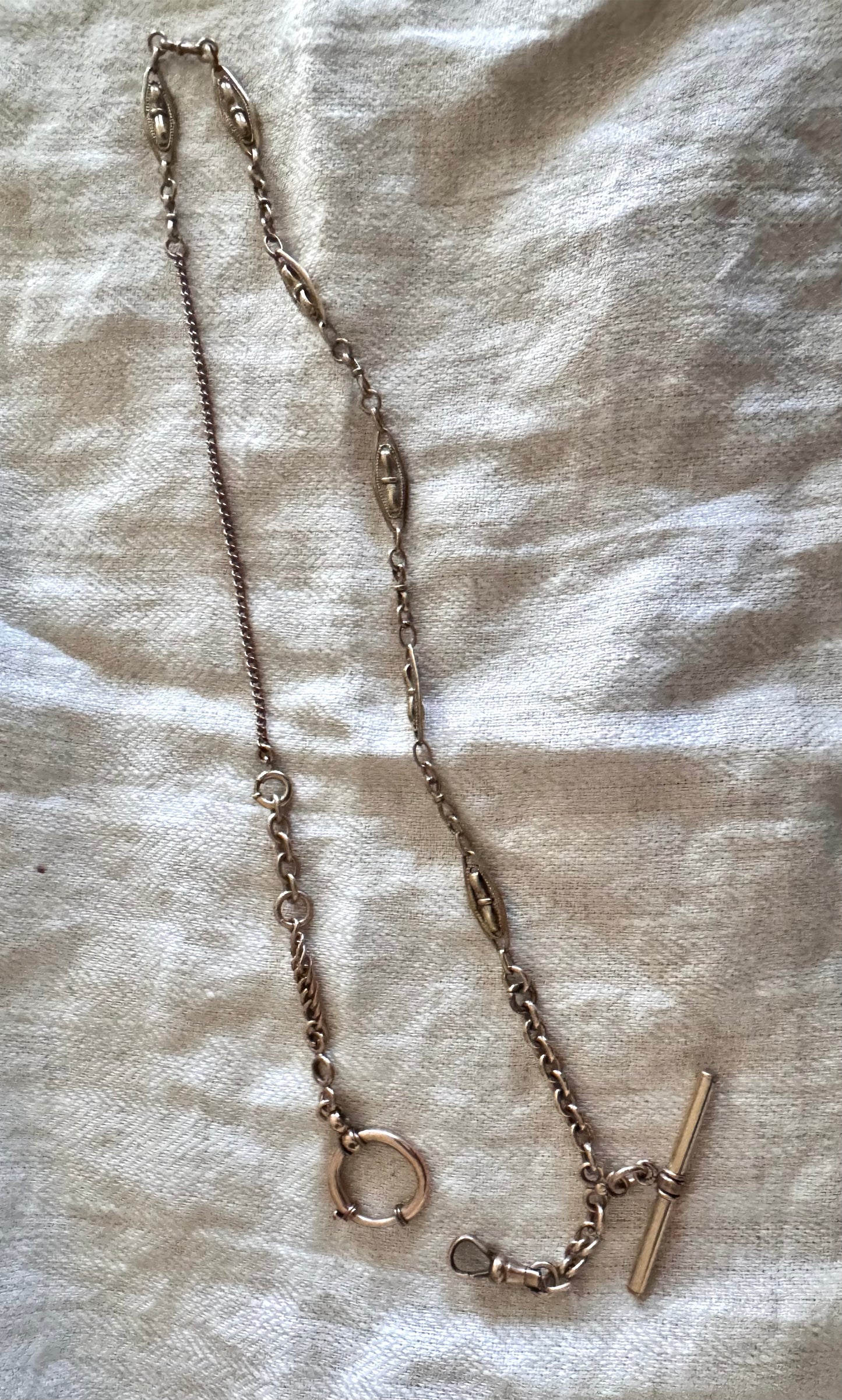 Gold Filled Vintage Watch with Large Spring Ring