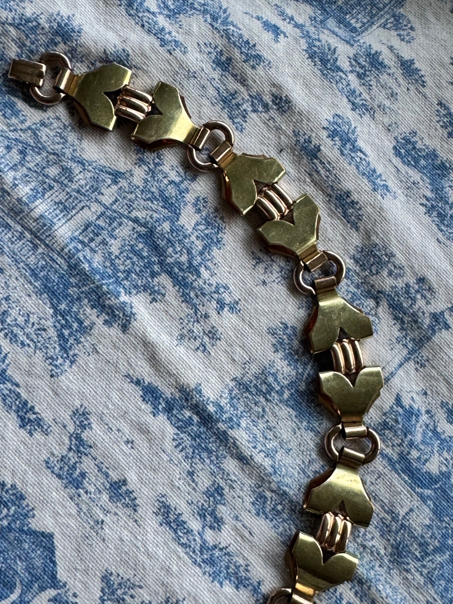 Vintage Kreisler 2-Tone Gold Filled Bracelet