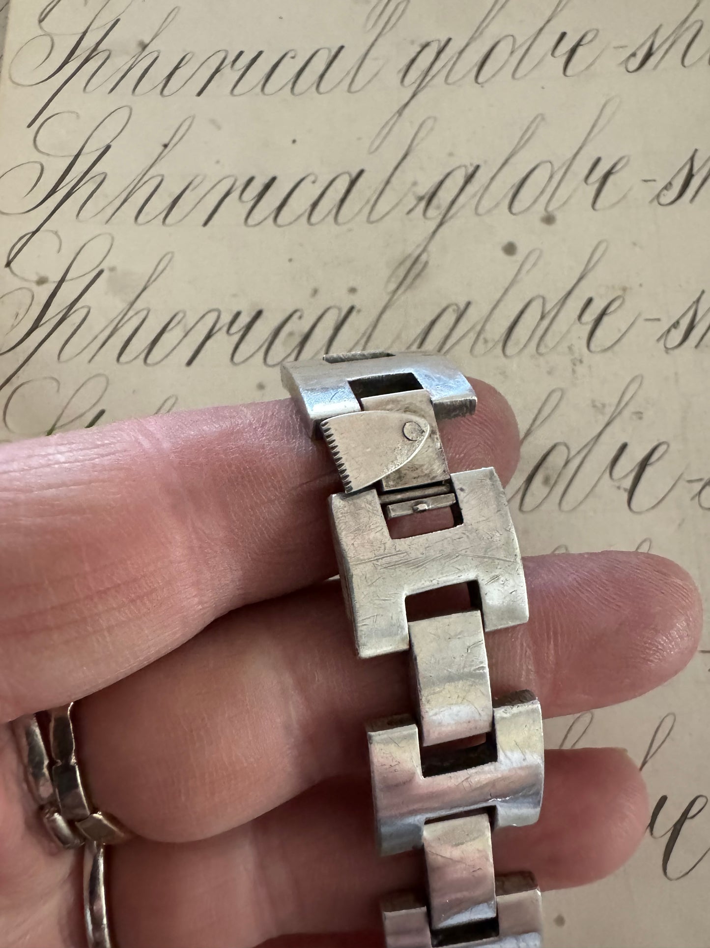 Amazing Hand Made Chunky ID Bracelet