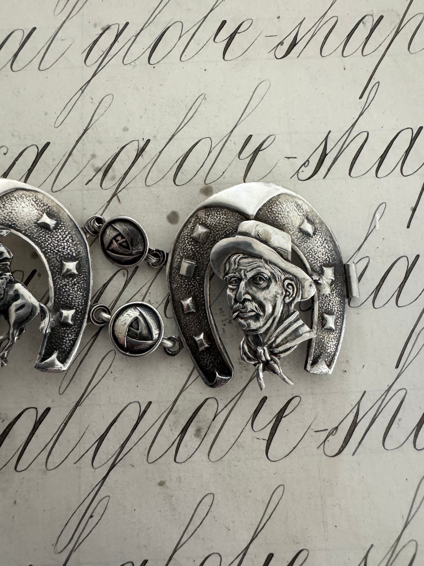 Amazing Argentine Horseshoe Equestrian Bracelet