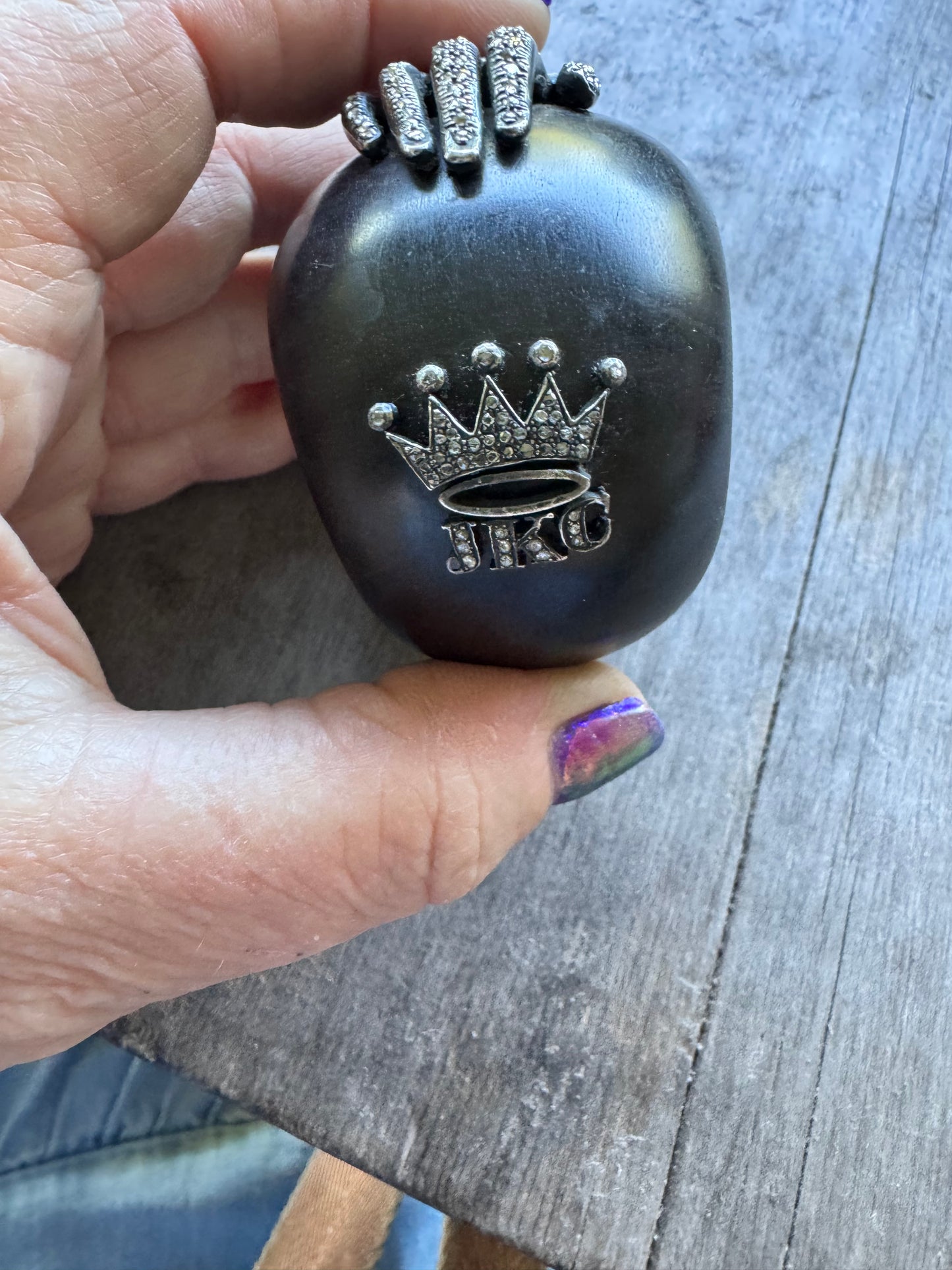JKC Diamond and Ebony Hand Cuff