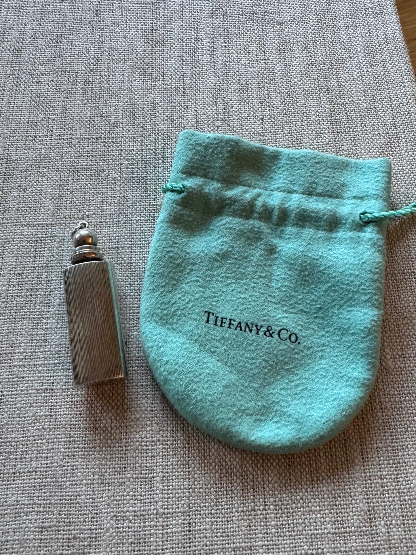 Lovely Tiffany Mid-Century Sterling Perfume Bottle