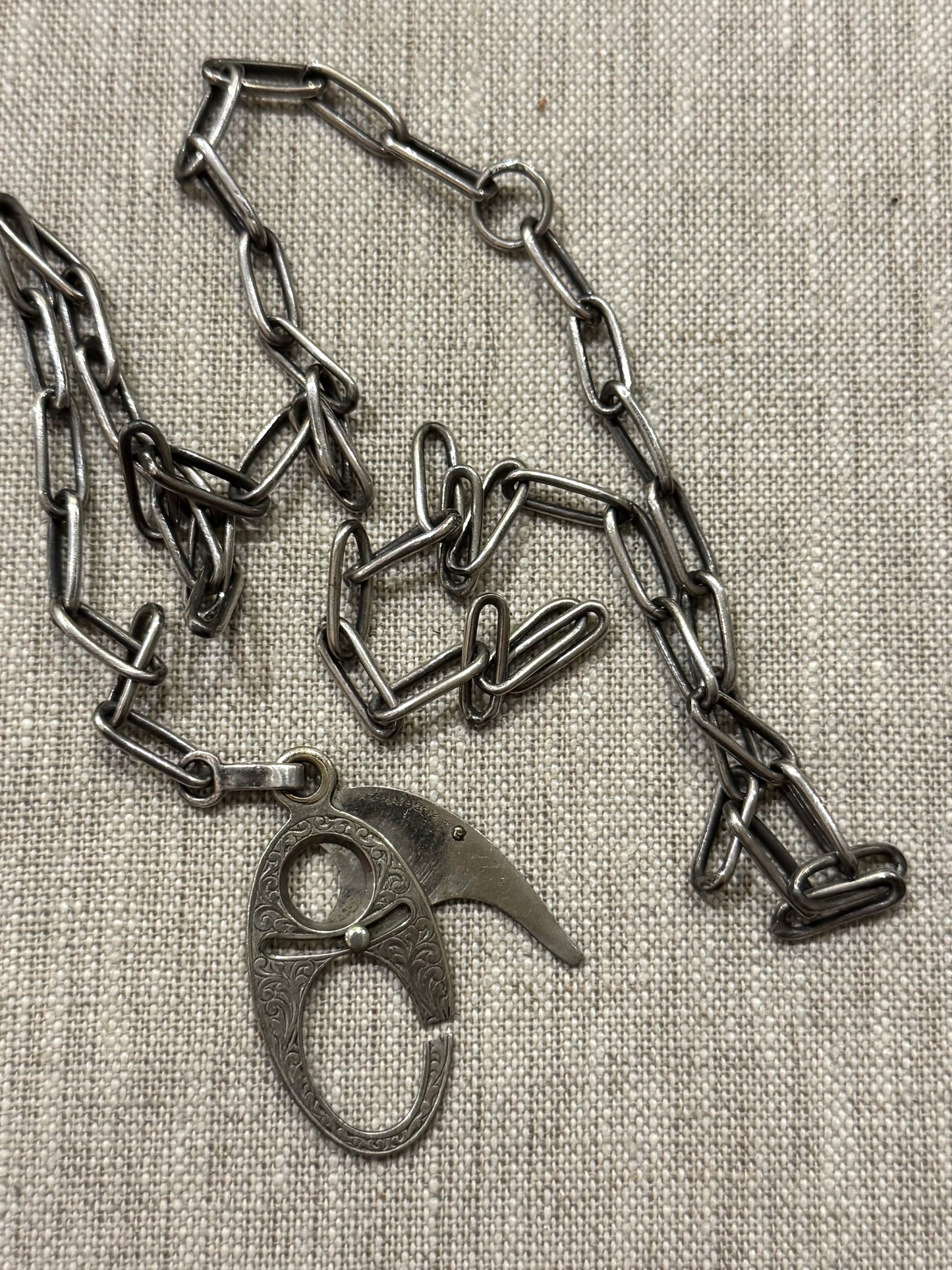 Chunky Biker Chaim with Cigar Cutter Charm Holder!