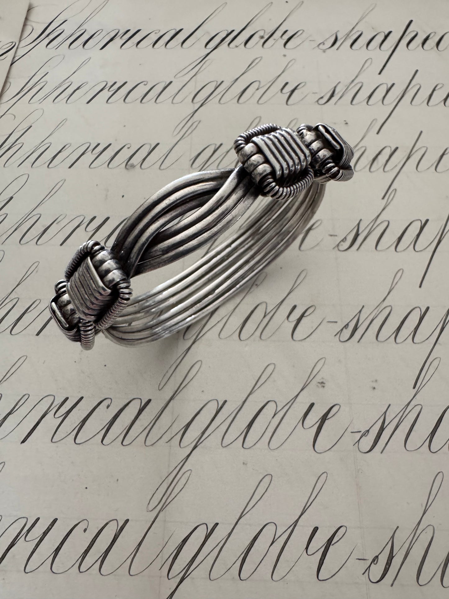 Fabulous Patrick Mavros Sterling Elephant Hair Bracelet