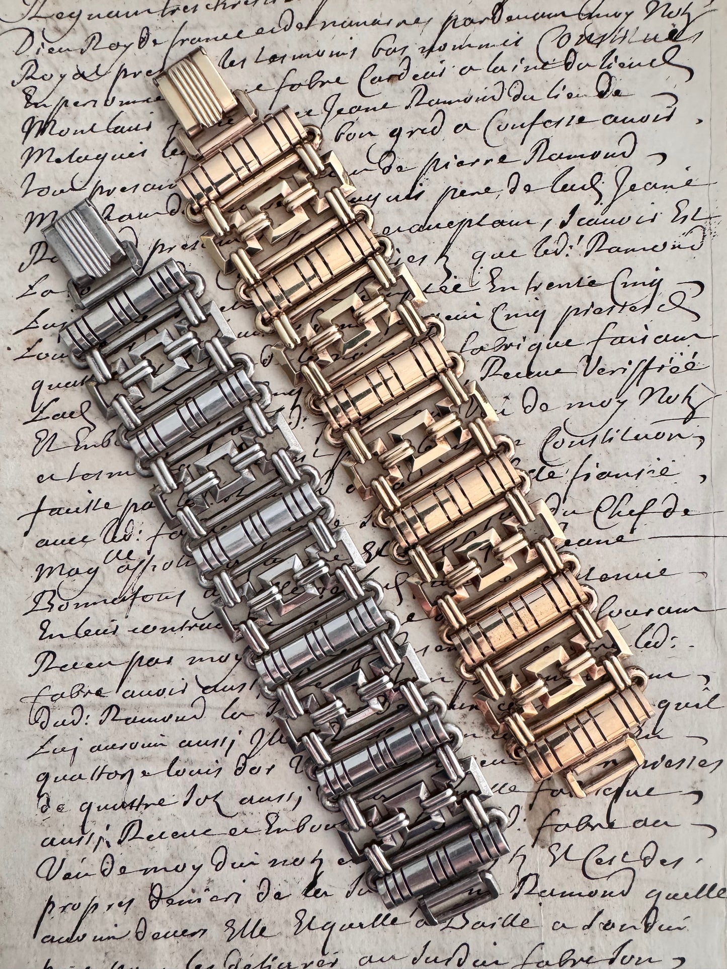 Incredible Sterling Silver Retro Bracelet