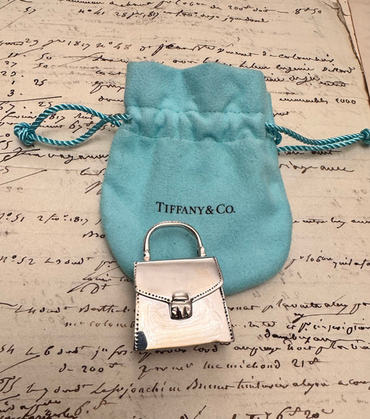 Sterling Silver Tiffany Top Handle Bag