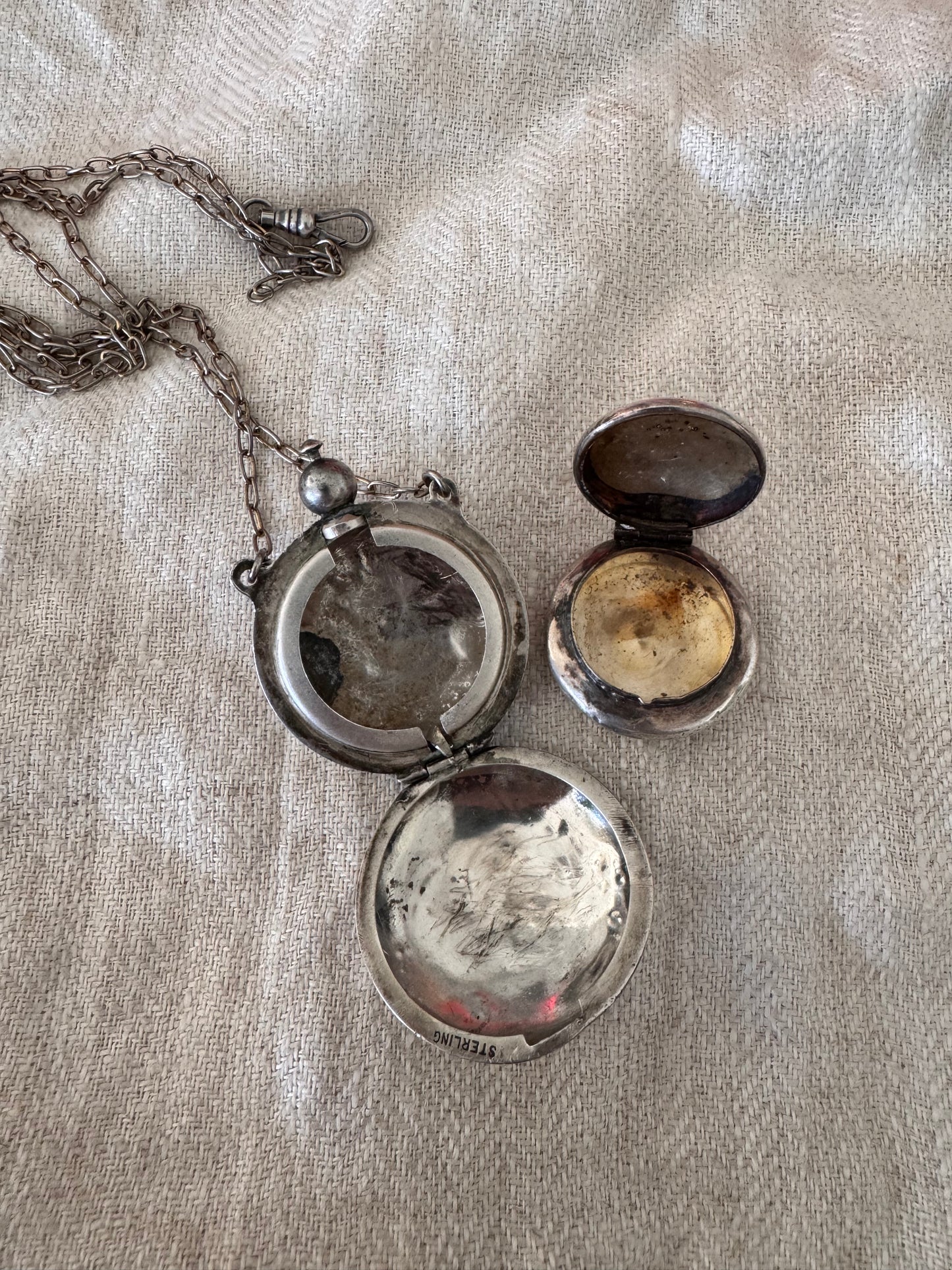 Pair of Norwegian Silver Boxes