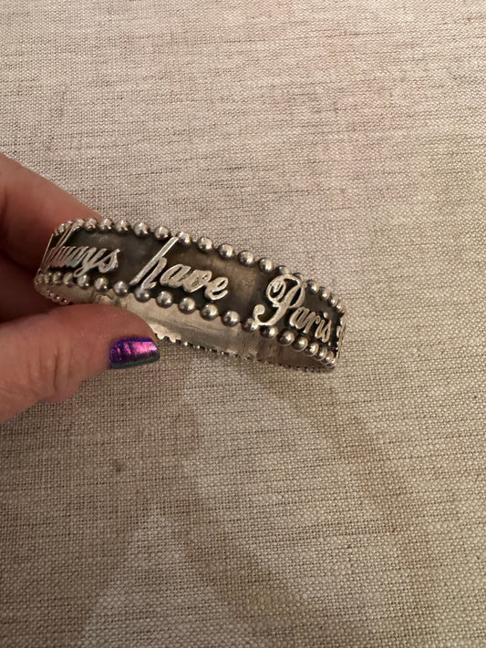 JKC Sterling Silver We’ll Always Have Paris