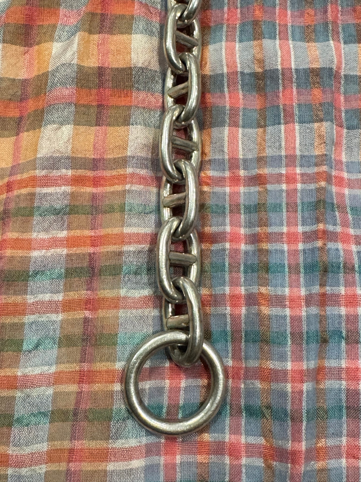 XL Solid Silver Chaine D’Ancre Bracelet