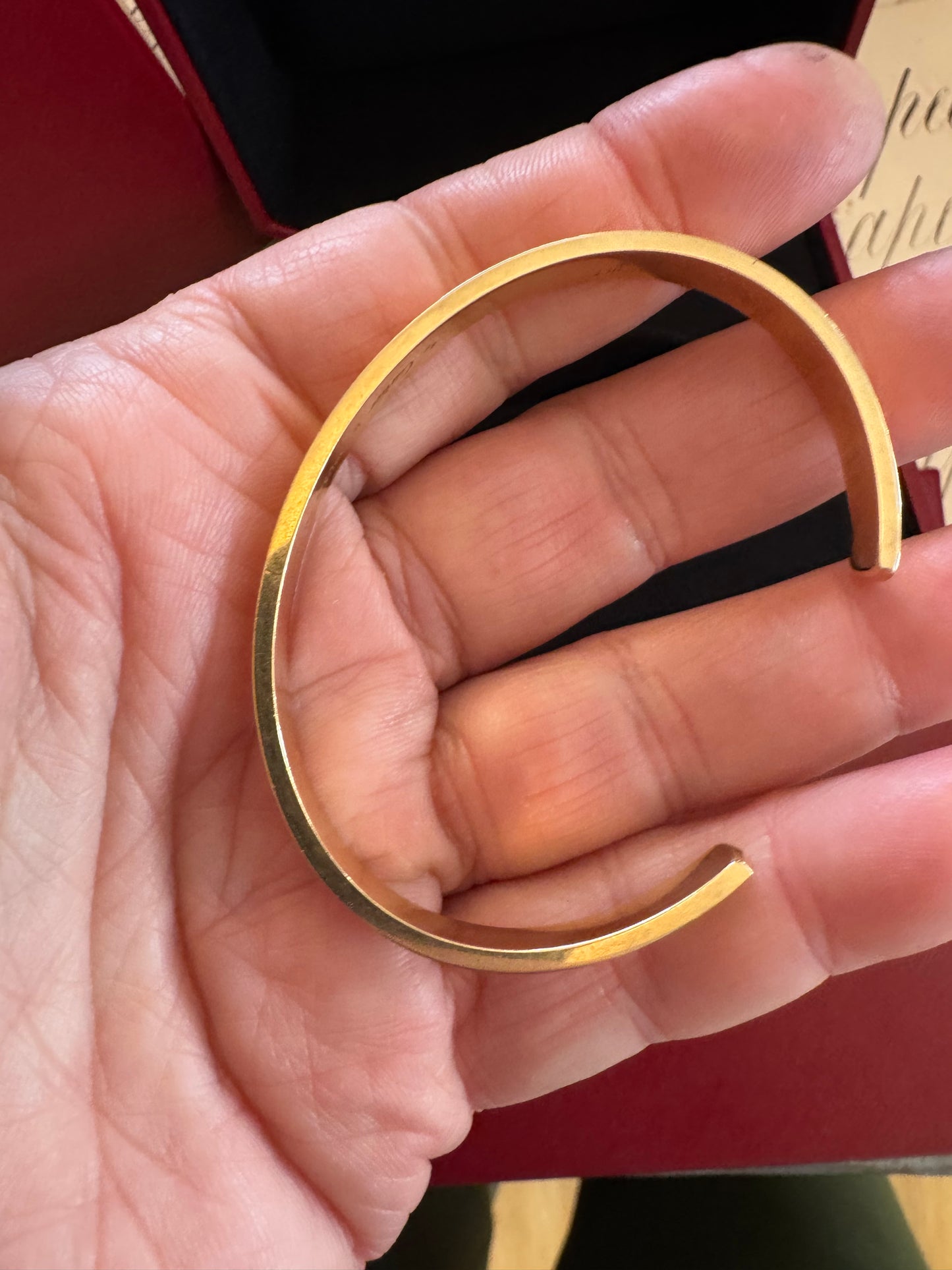Cartier Love Wide Cuff with Box