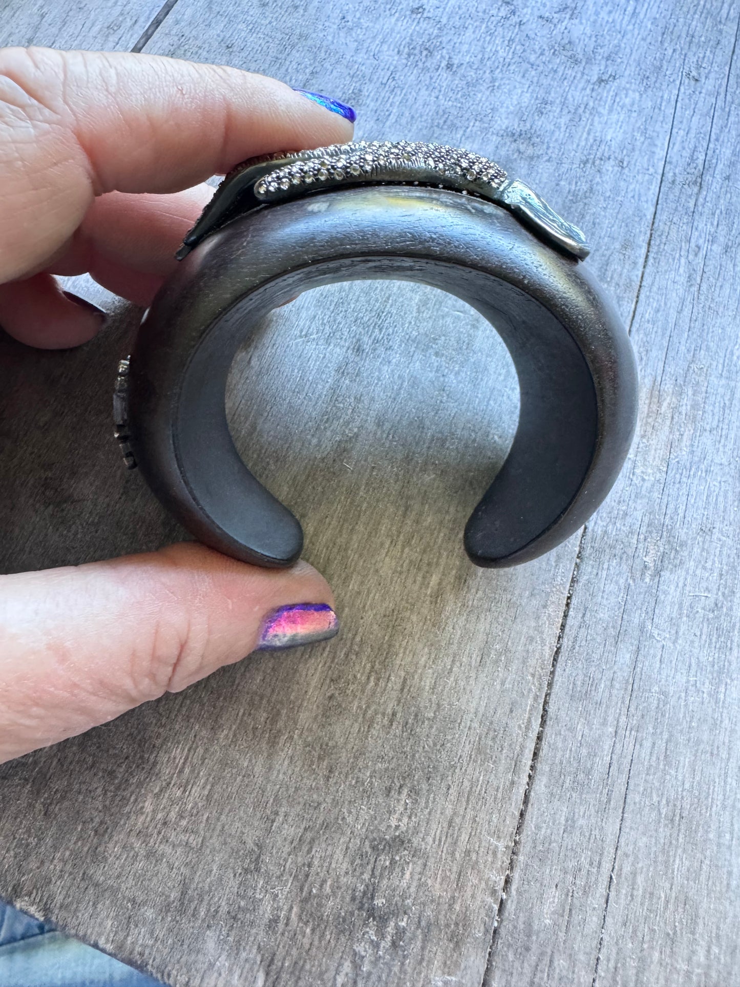 JKC Diamond and Ebony Hand Cuff