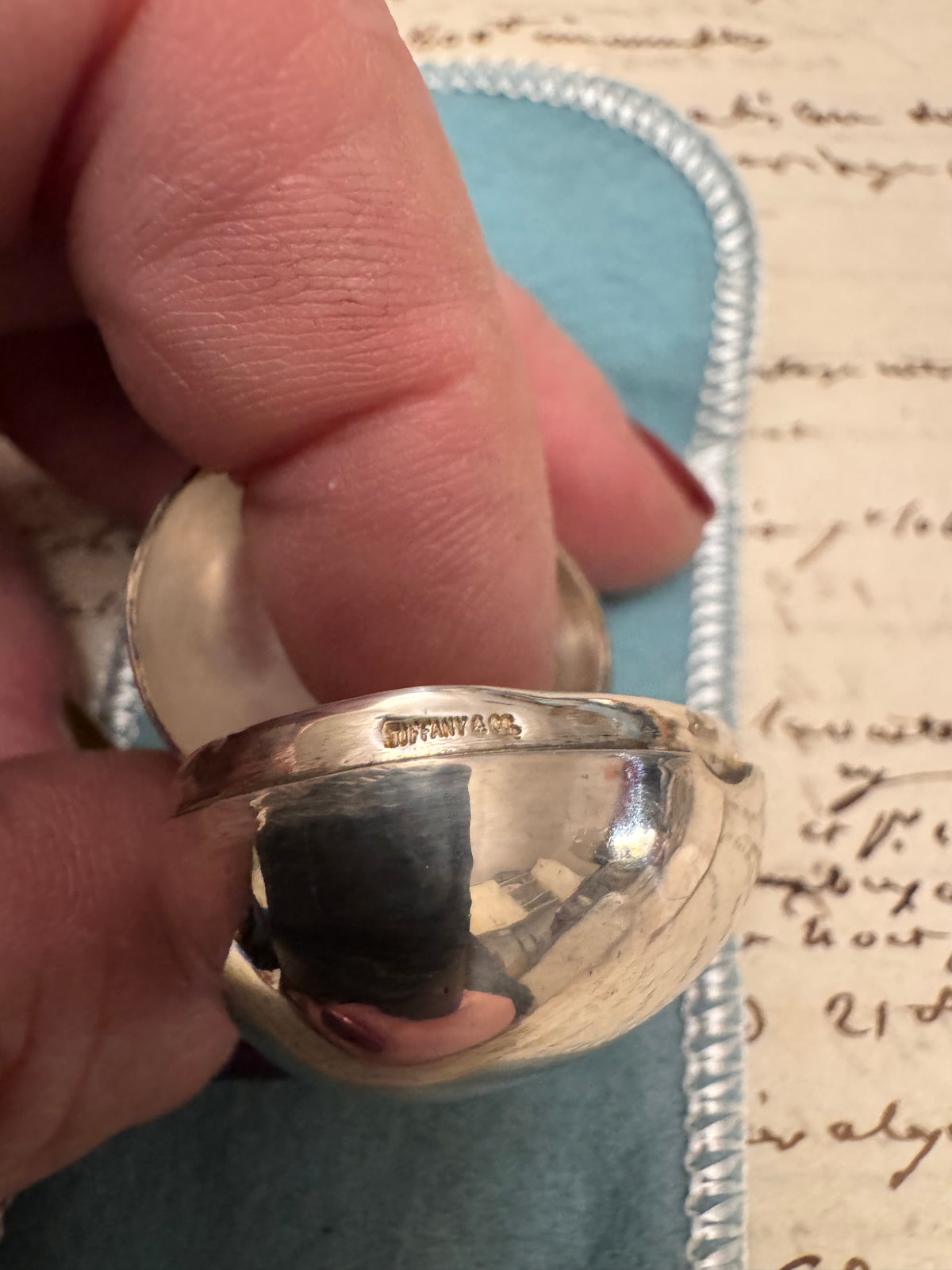 Sterling Silver Tiffany Small Egg Box