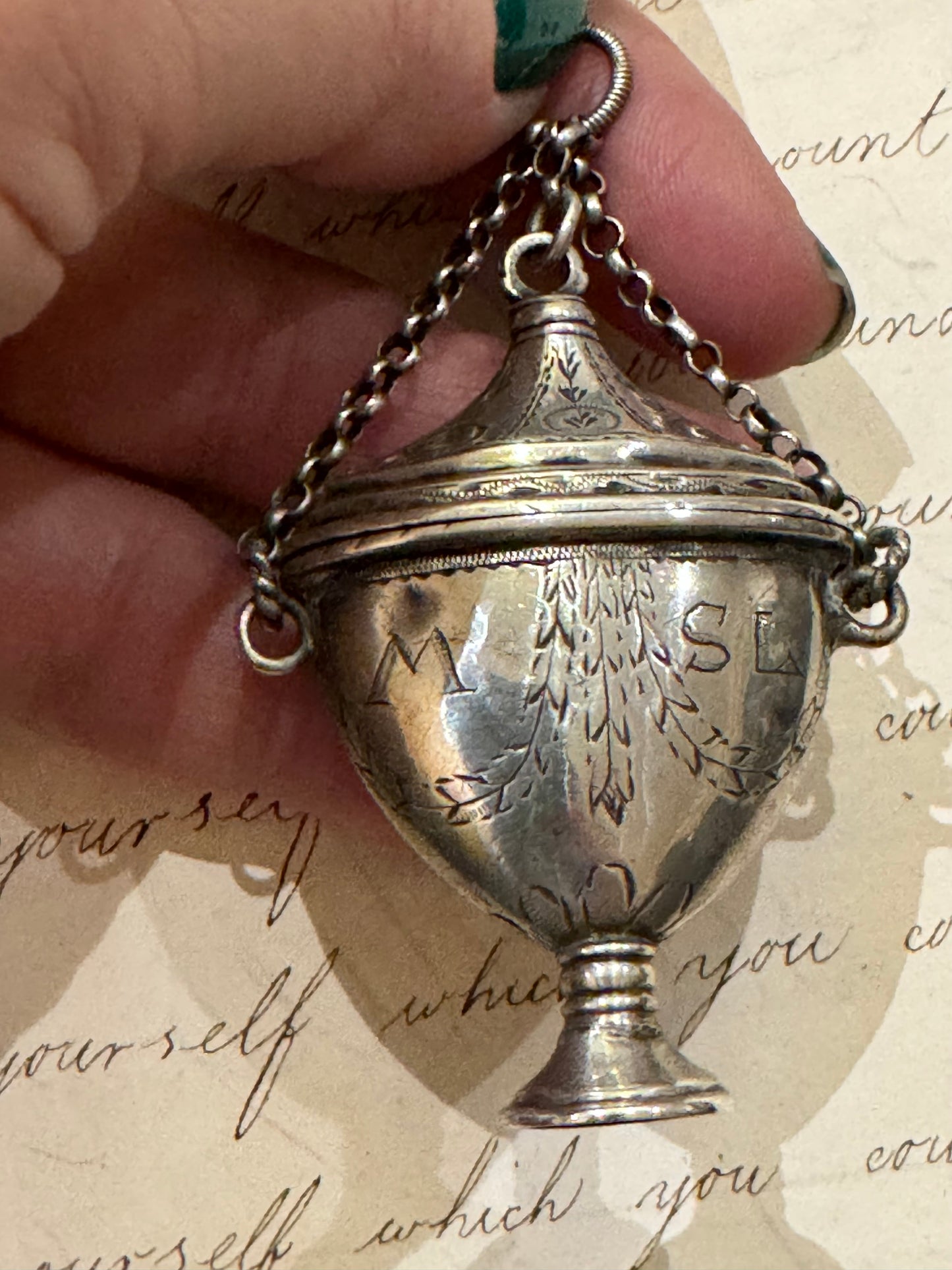 Spectacular Georgian Silver Urn