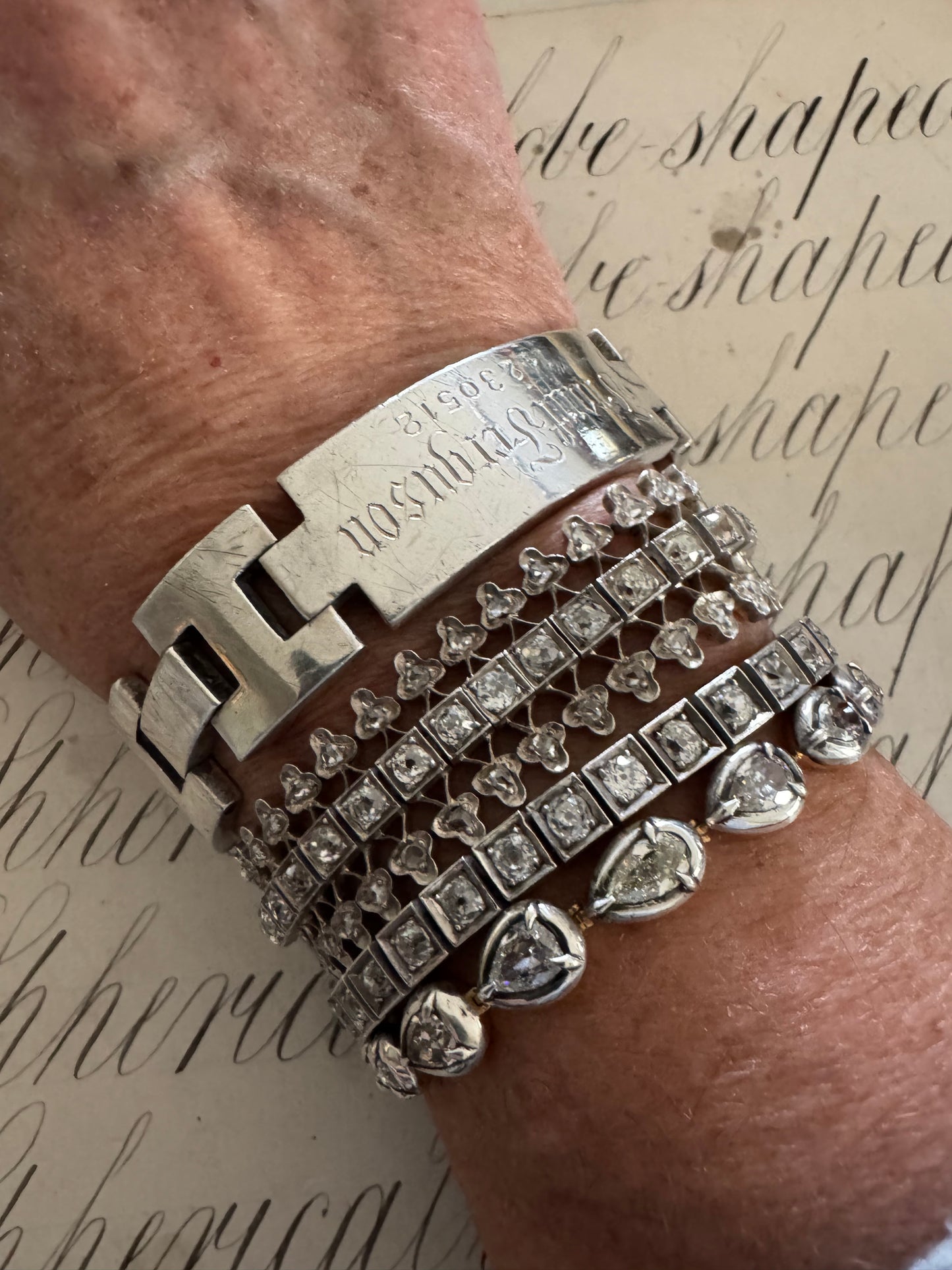 Amazing Hand Made Chunky ID Bracelet