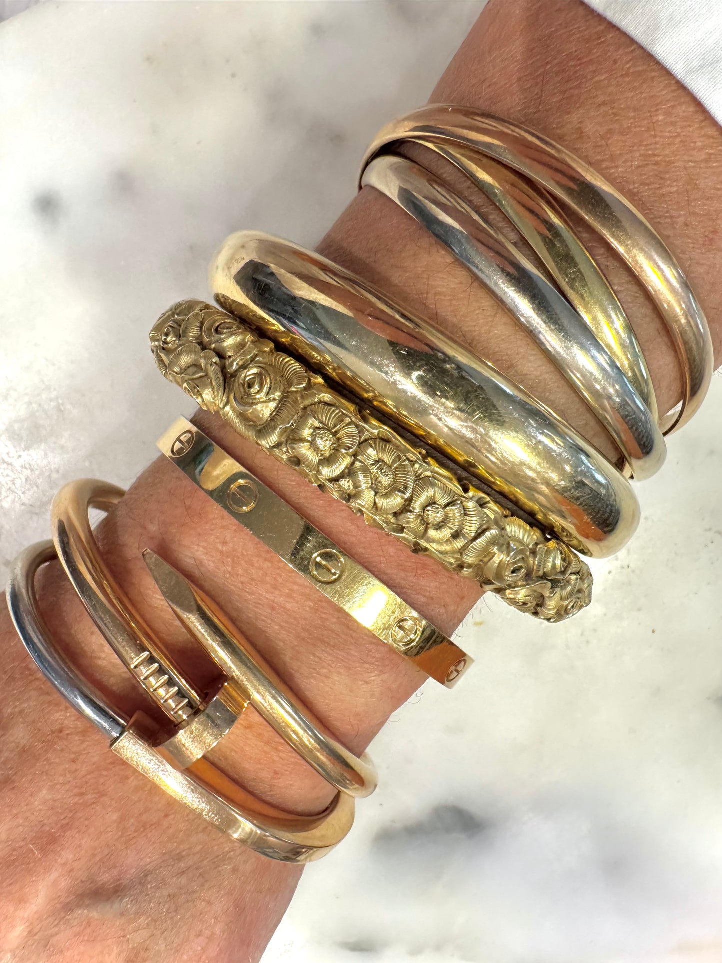 Cartier Love Wide Cuff with Box