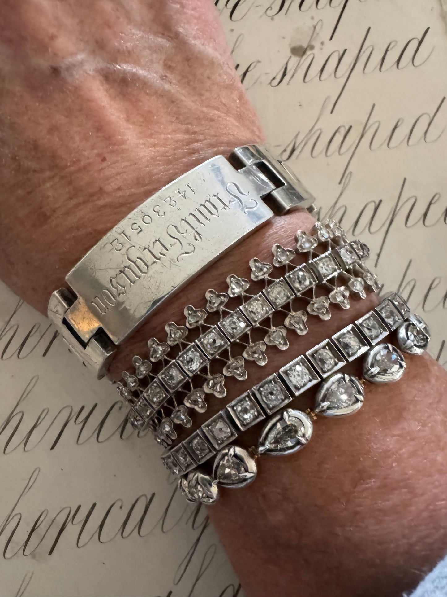Amazing Hand Made Chunky ID Bracelet
