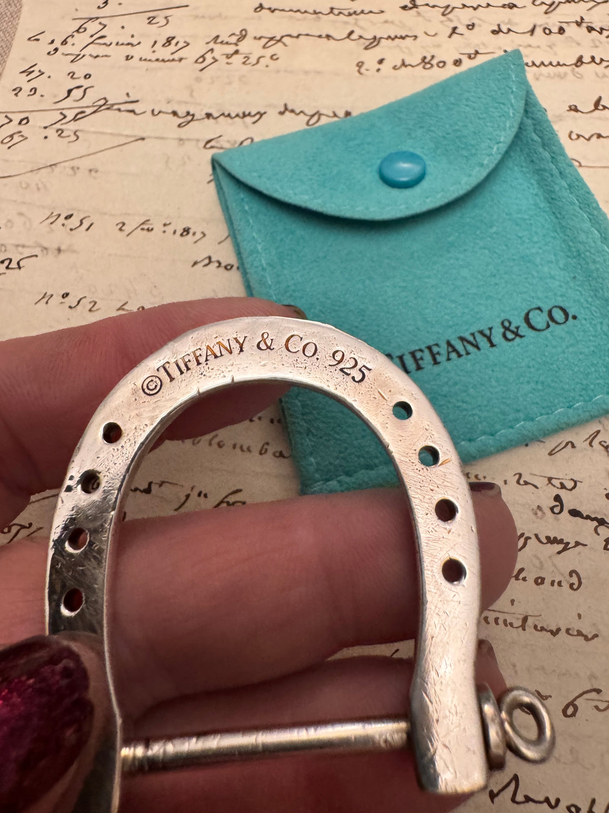 Hard to Find Tiffany Horseshoe Connector
