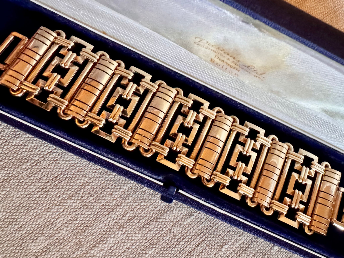 Incredible Gold Filled Retro Bracelet