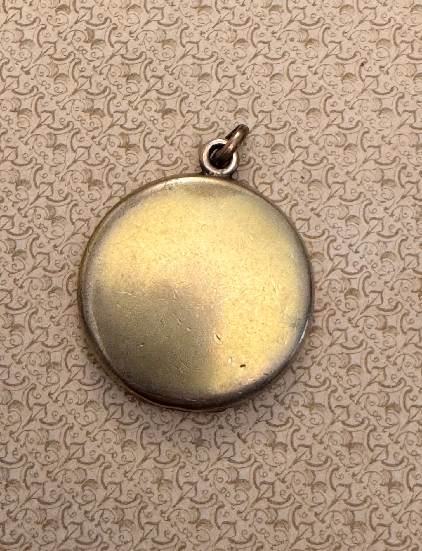 Antique Gold Filled Horse and Rider Locket