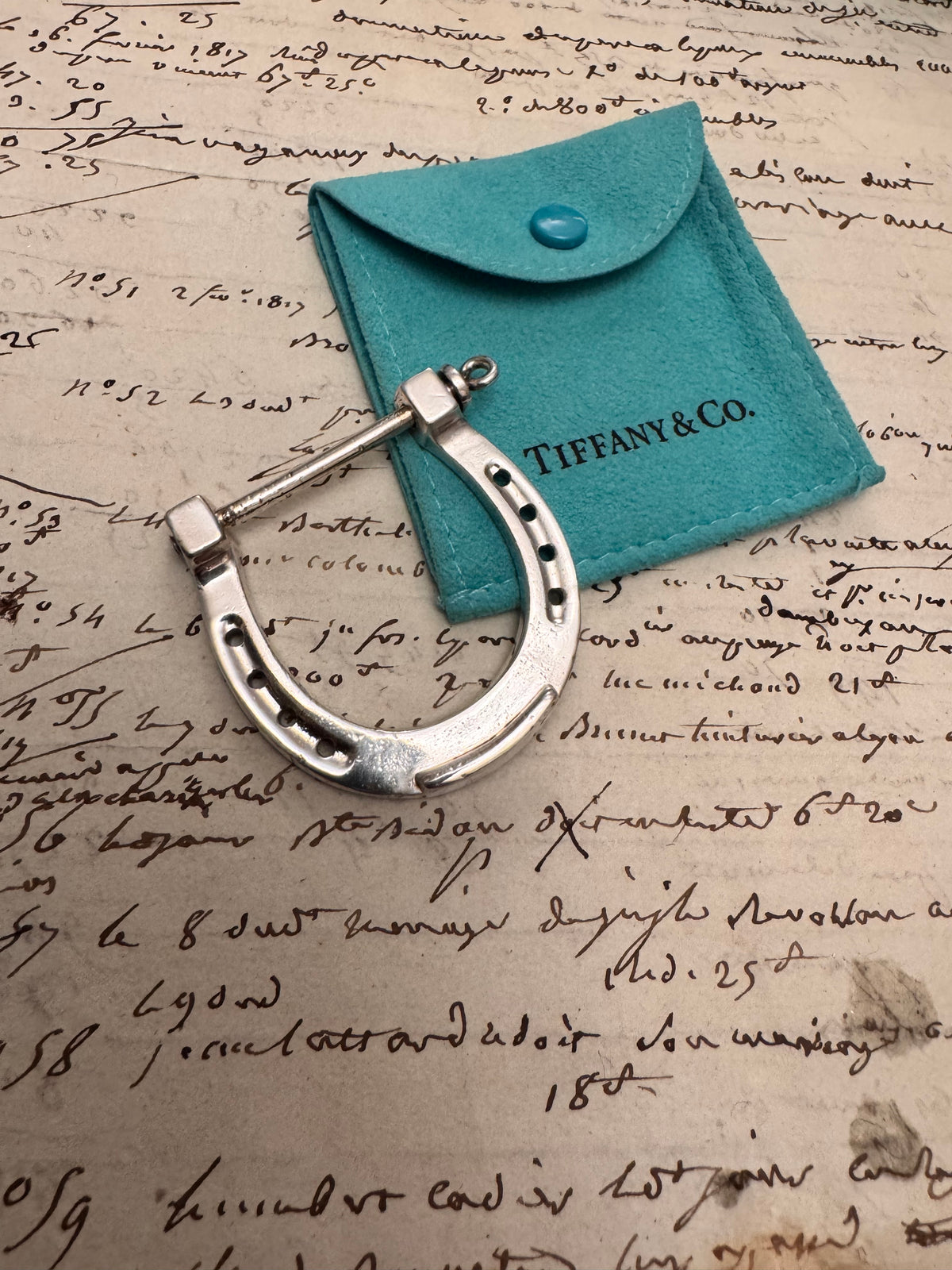 Hard to Find Tiffany Horseshoe Connector