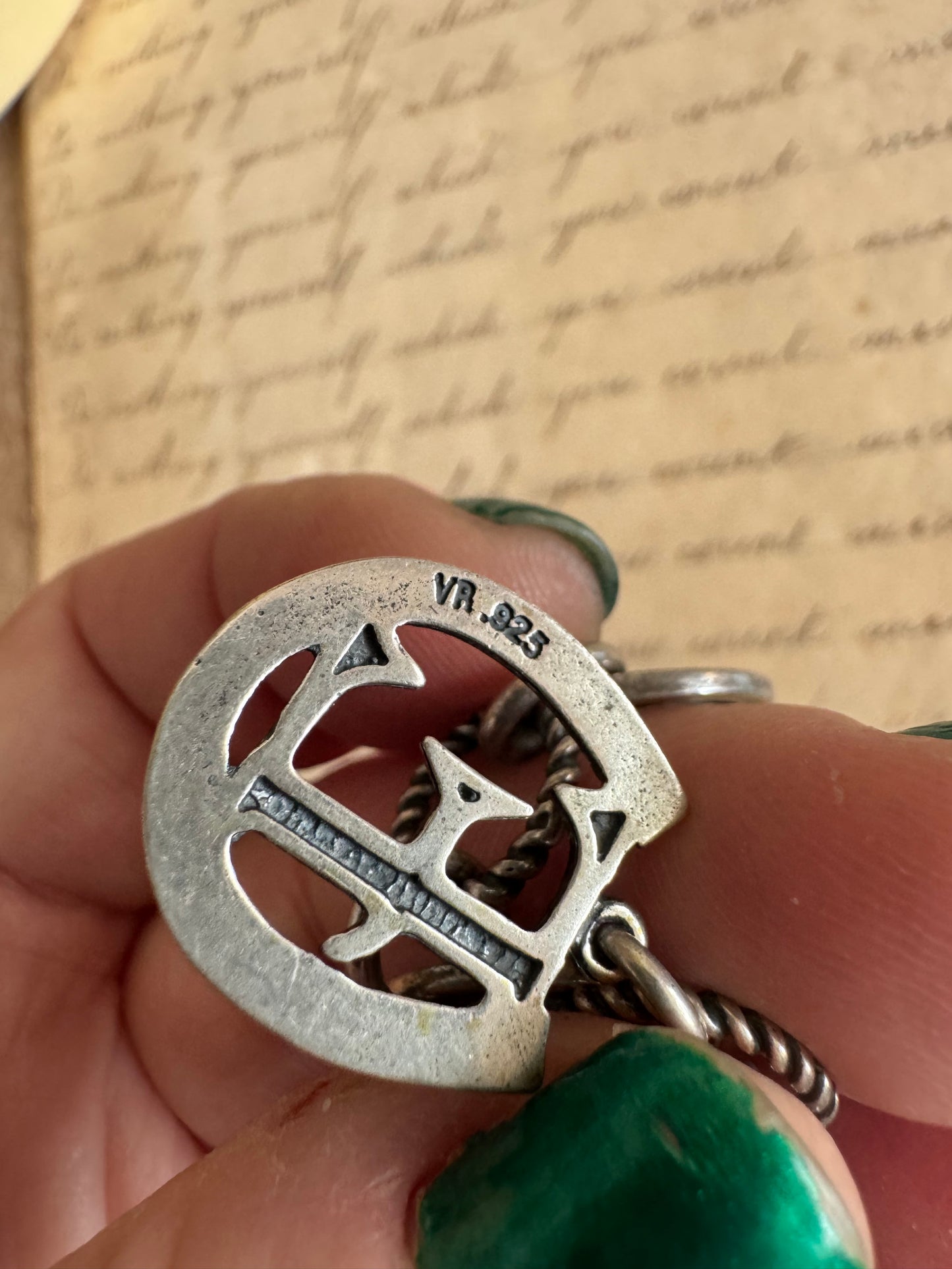 Sterling WHATEVER Necklace with Stars