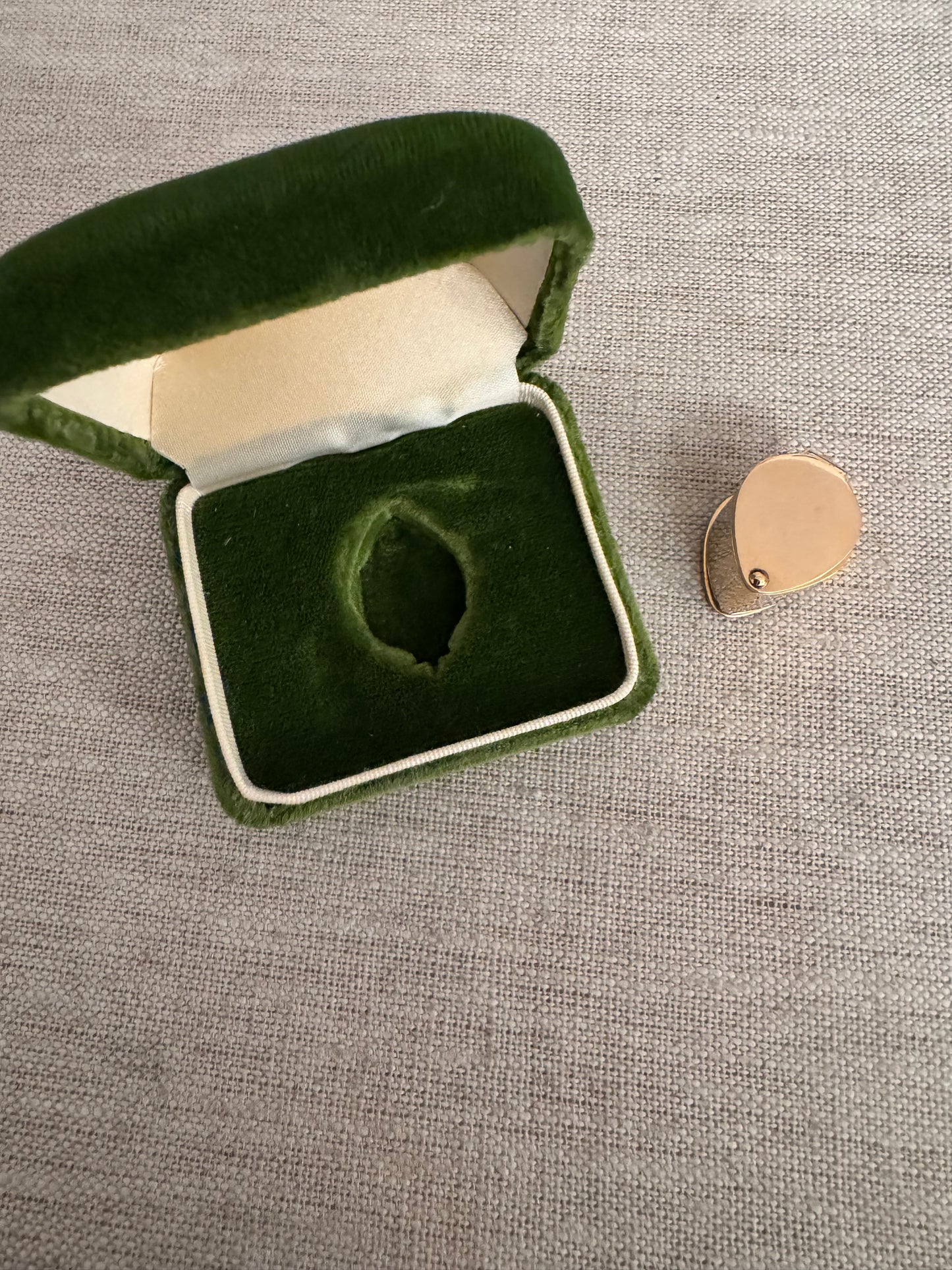 Vintage 14k Gold Jewelers Loupe in Fitted Box