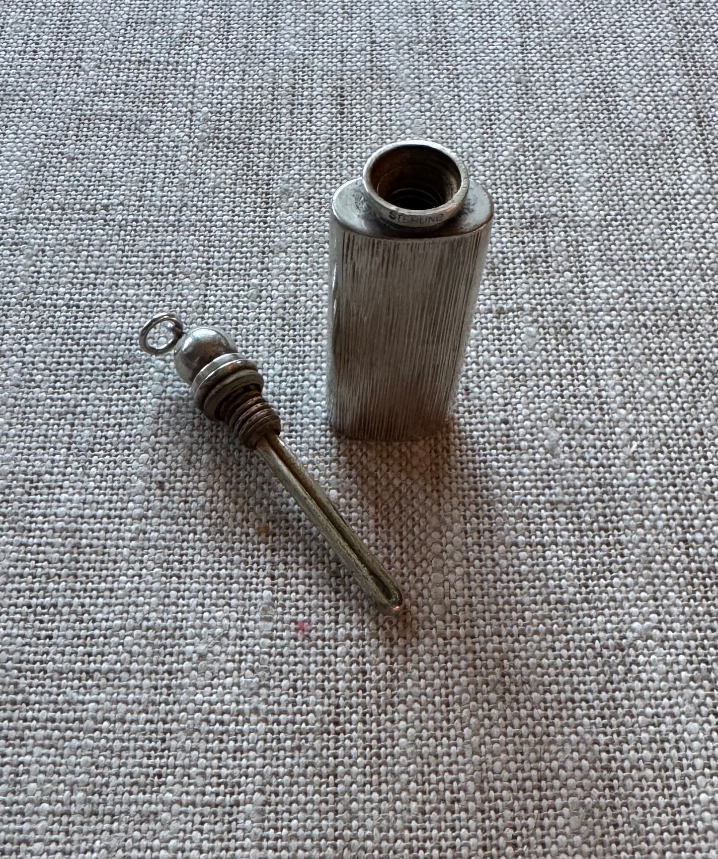 Lovely Tiffany Mid-Century Sterling Perfume Bottle