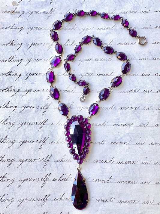 Magnificent Antique Vauxhall Glass Riviére