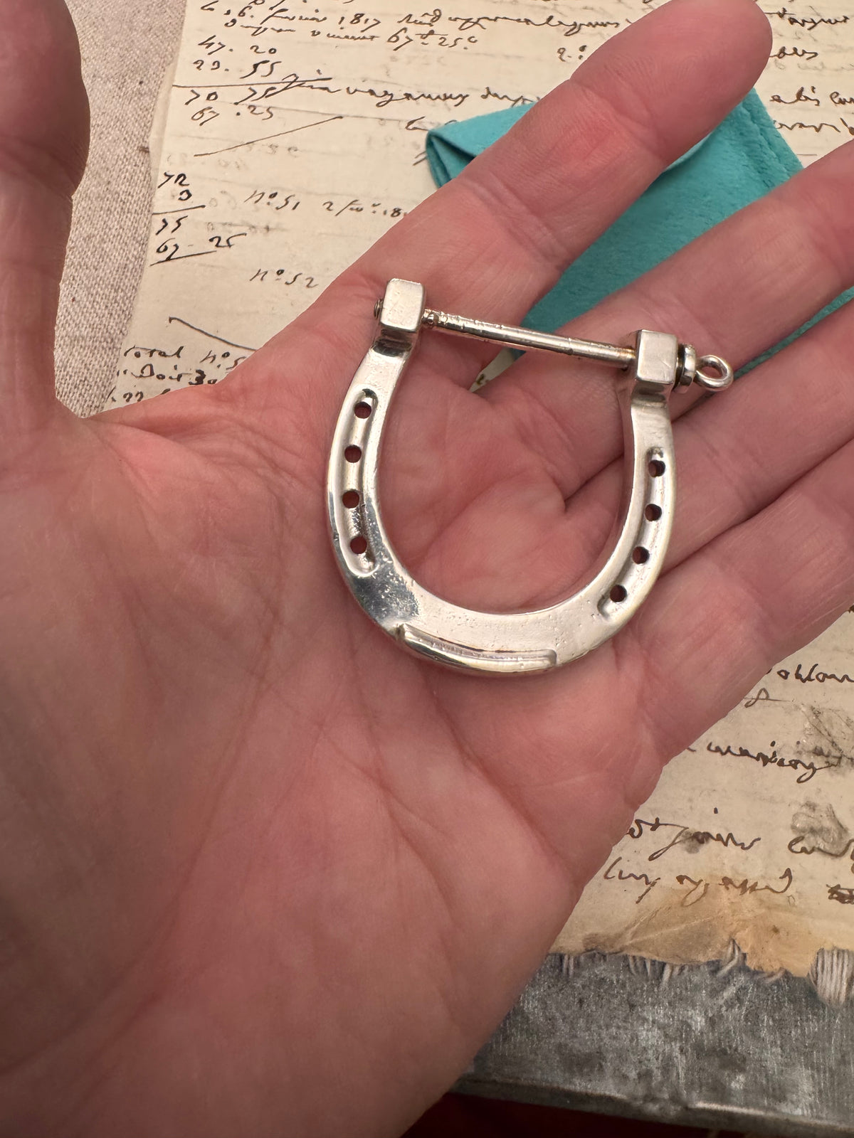 Hard to Find Tiffany Horseshoe Connector