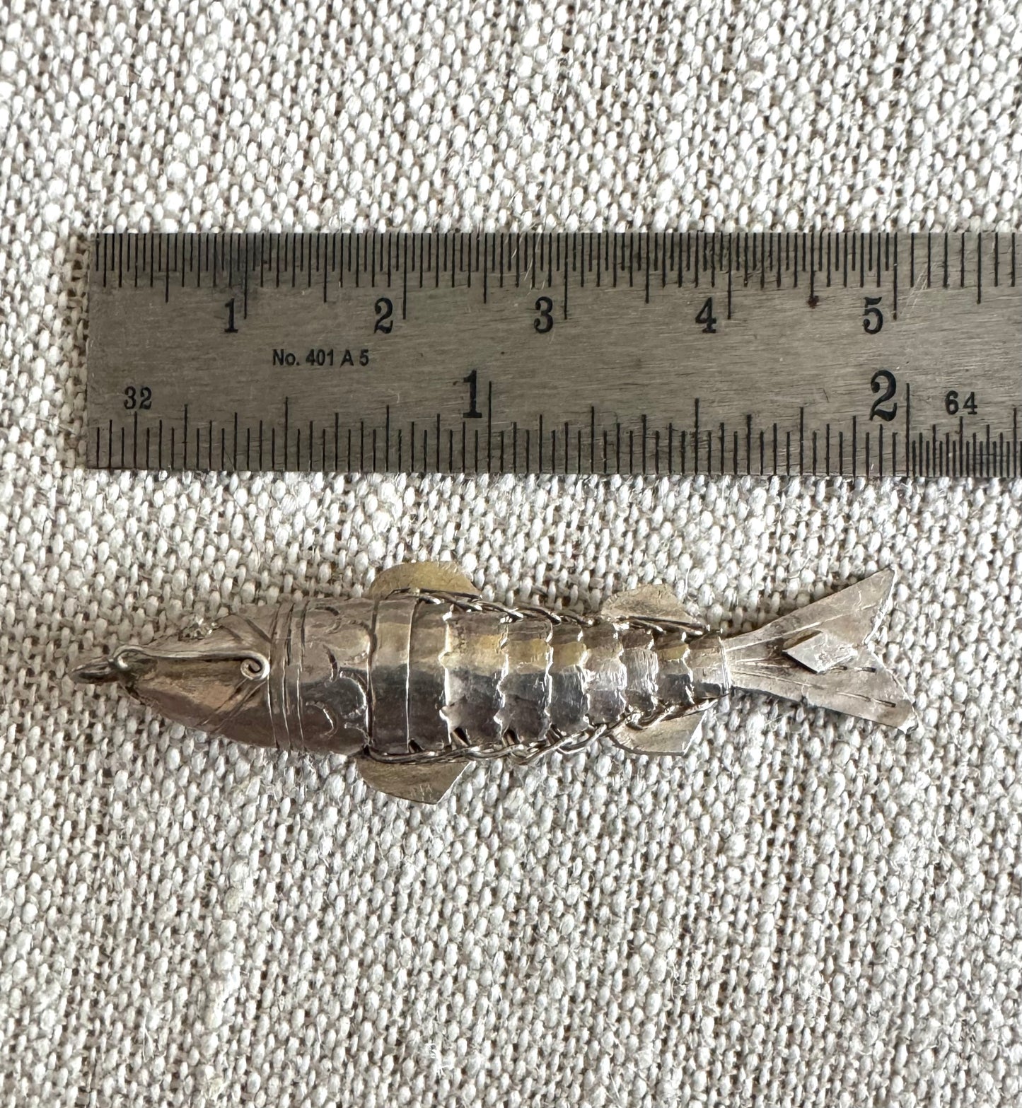 Incredible Small Replica of a Tabletop Spice Holding Fish