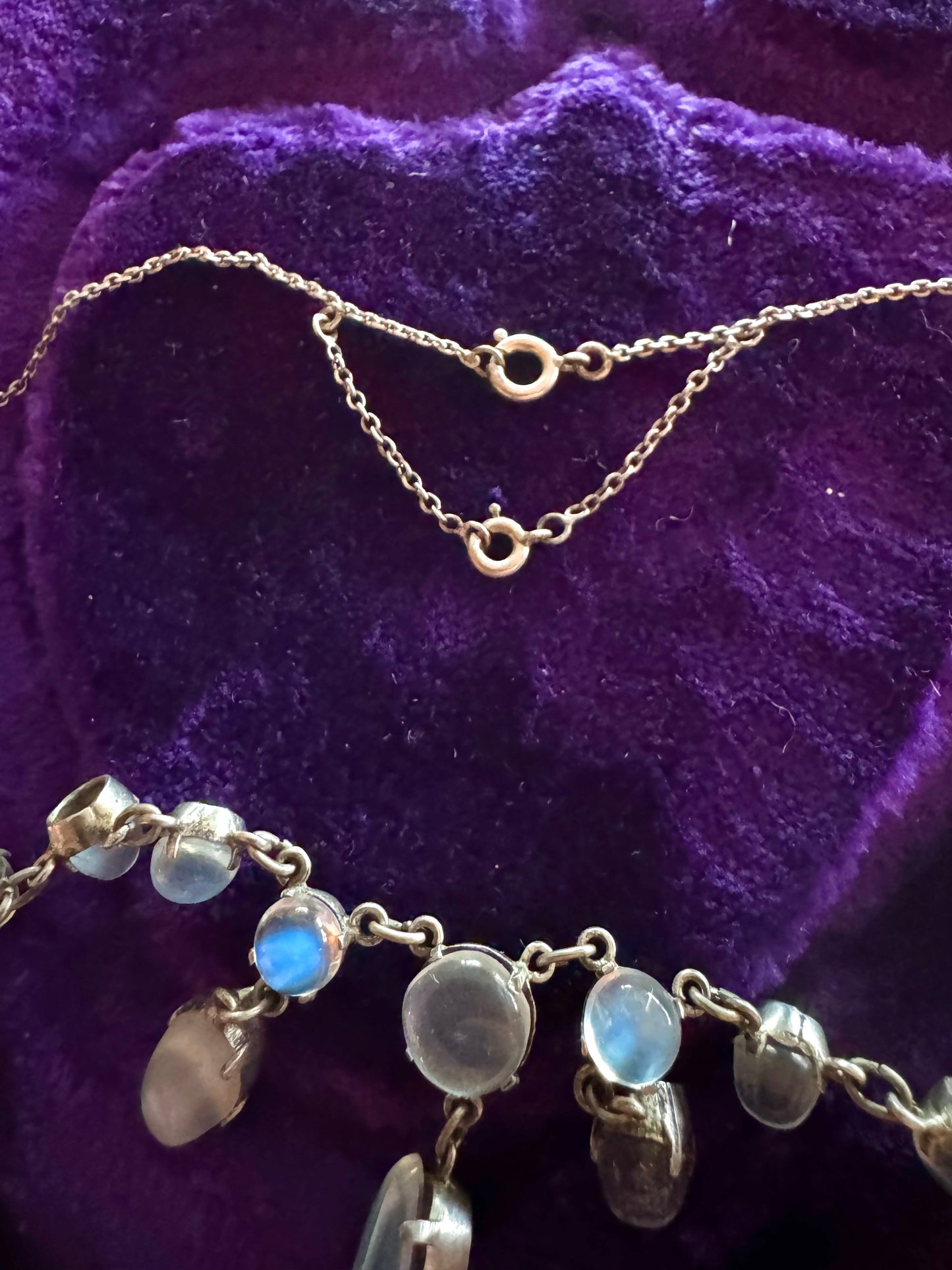Lovely Edwardian Moonstone Necklace