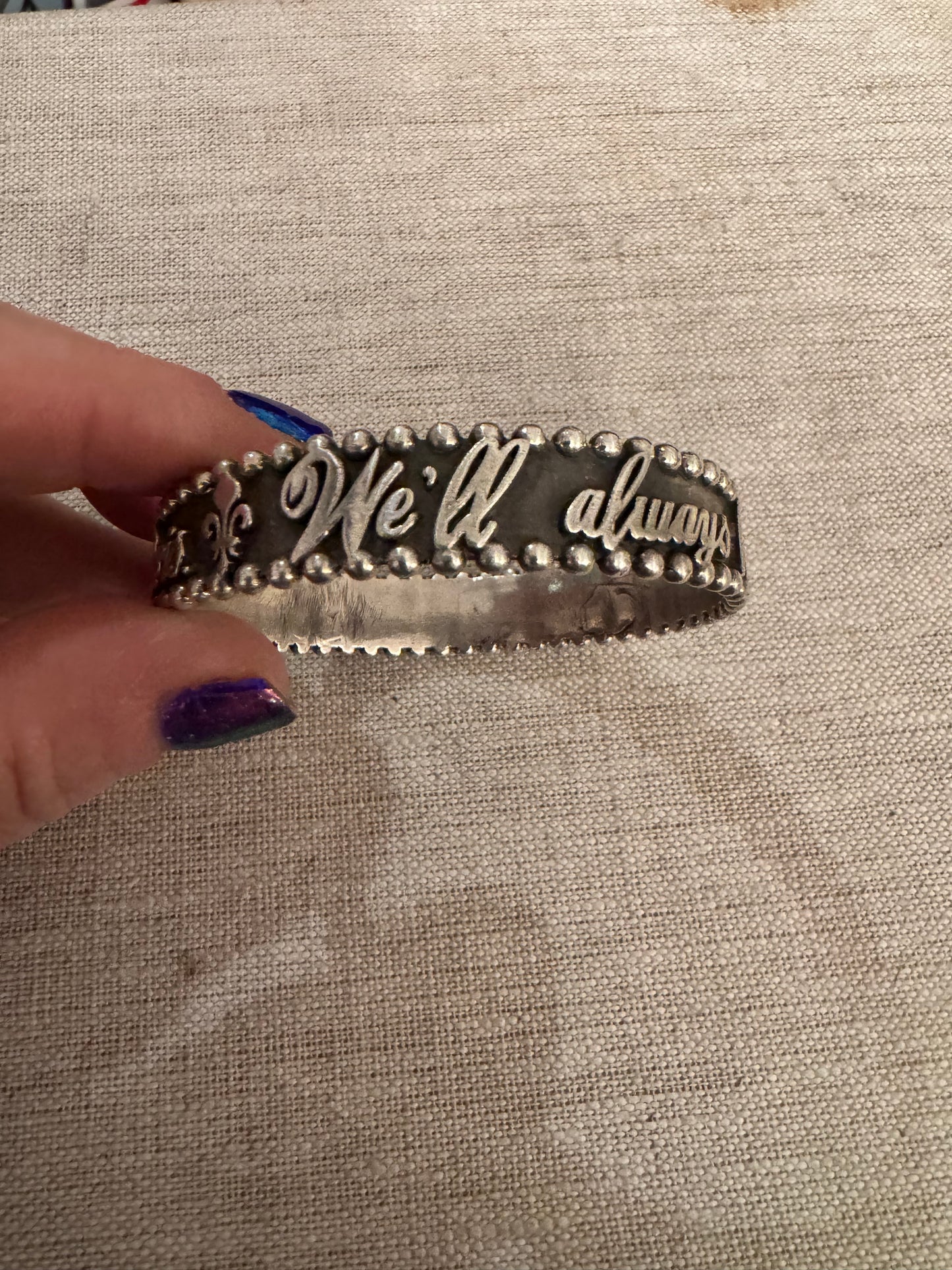 JKC Sterling Silver We’ll Always Have Paris