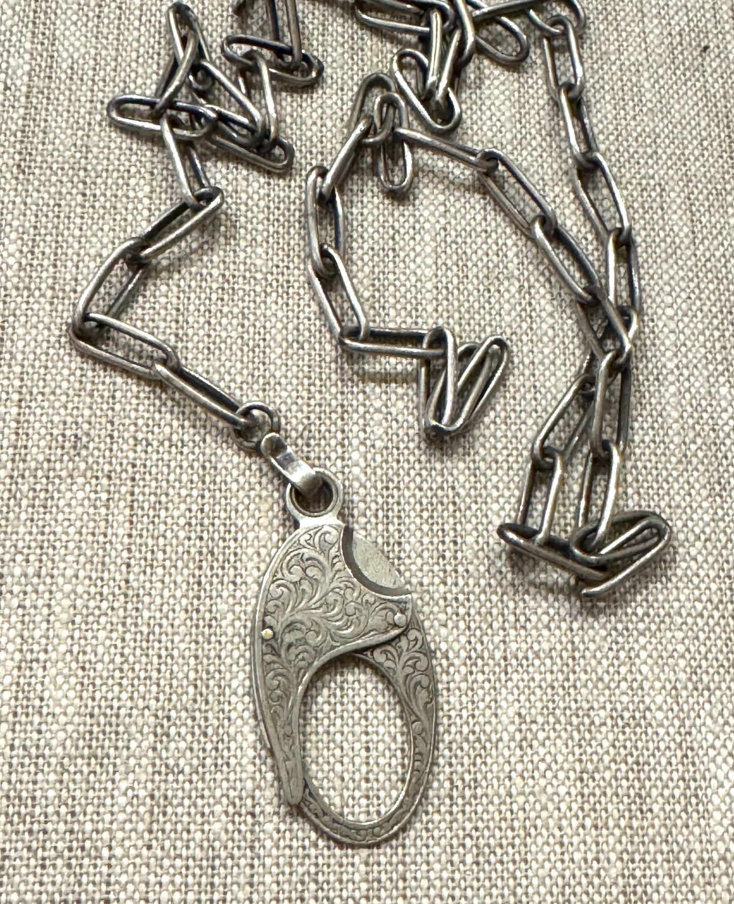 Chunky Biker Chaim with Cigar Cutter Charm Holder!
