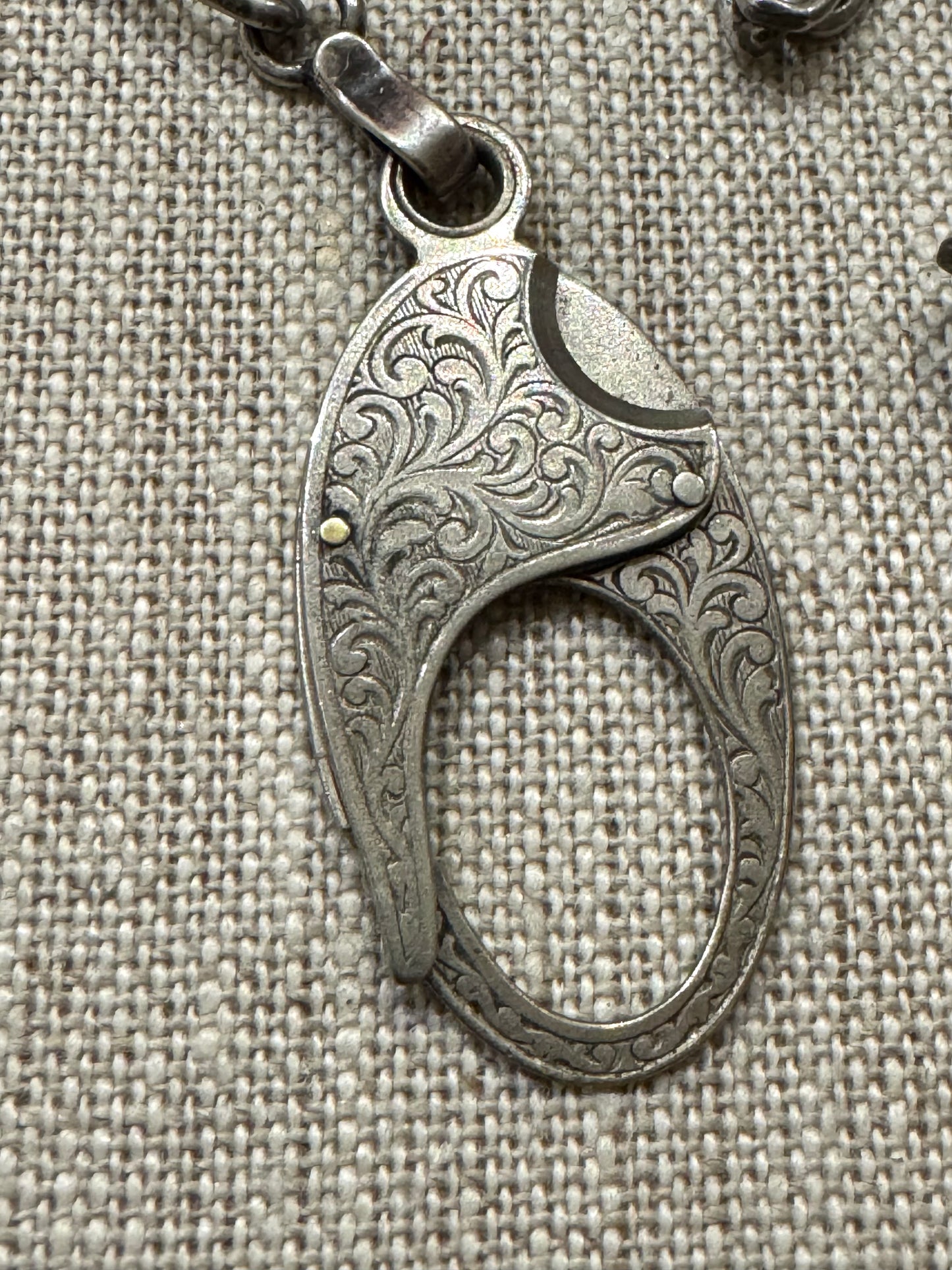 Chunky Biker Chaim with Cigar Cutter Charm Holder!
