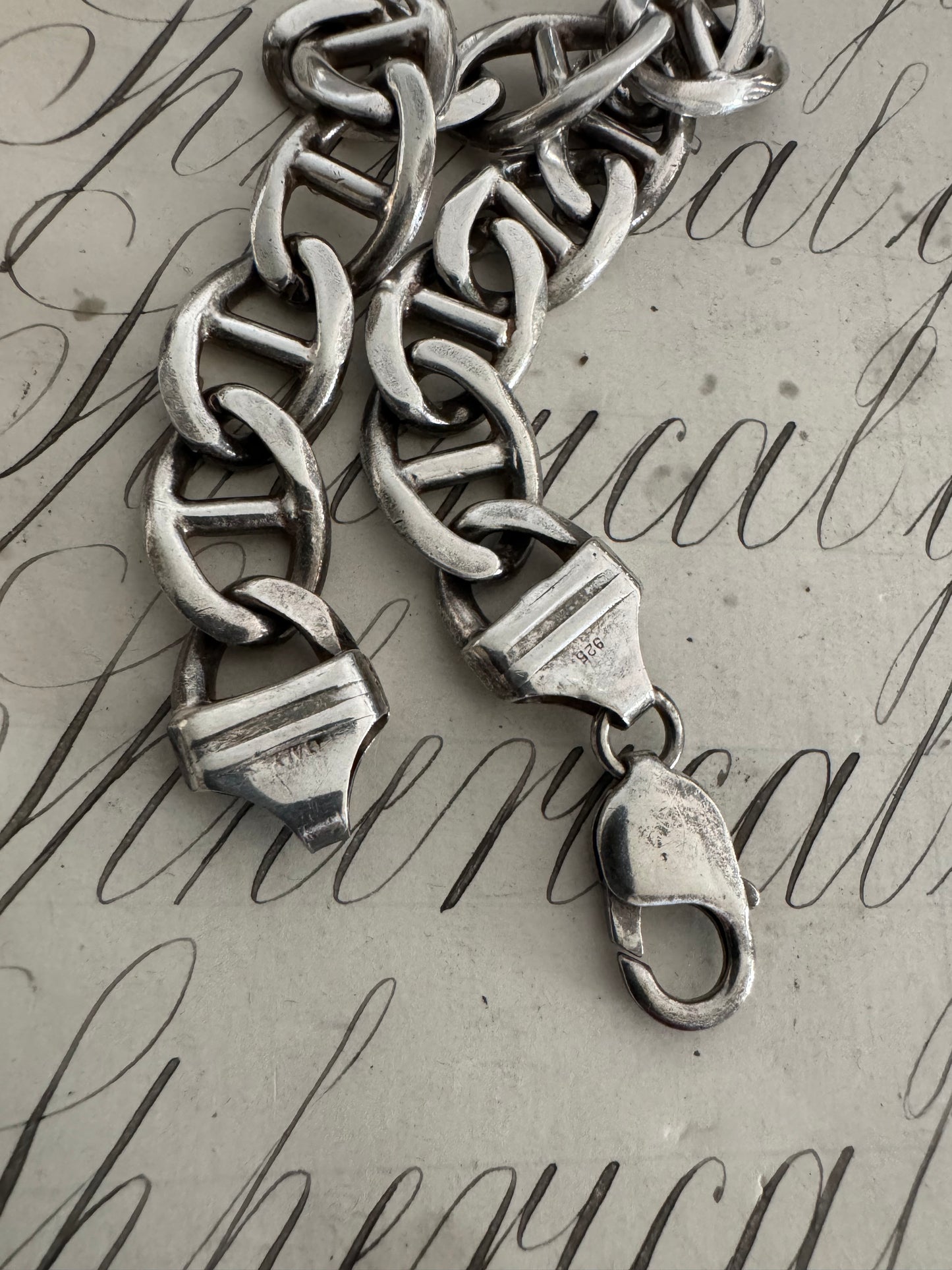 FAB Italian mariner link bracelet