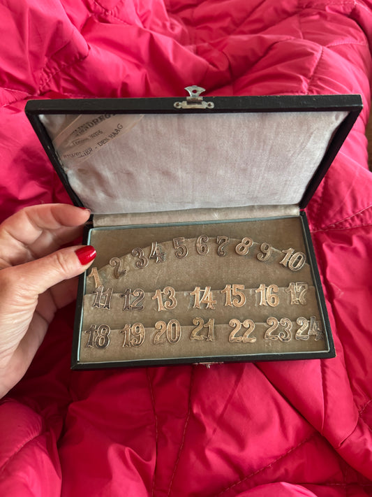 Full Set of Silver Place Setting Numbers