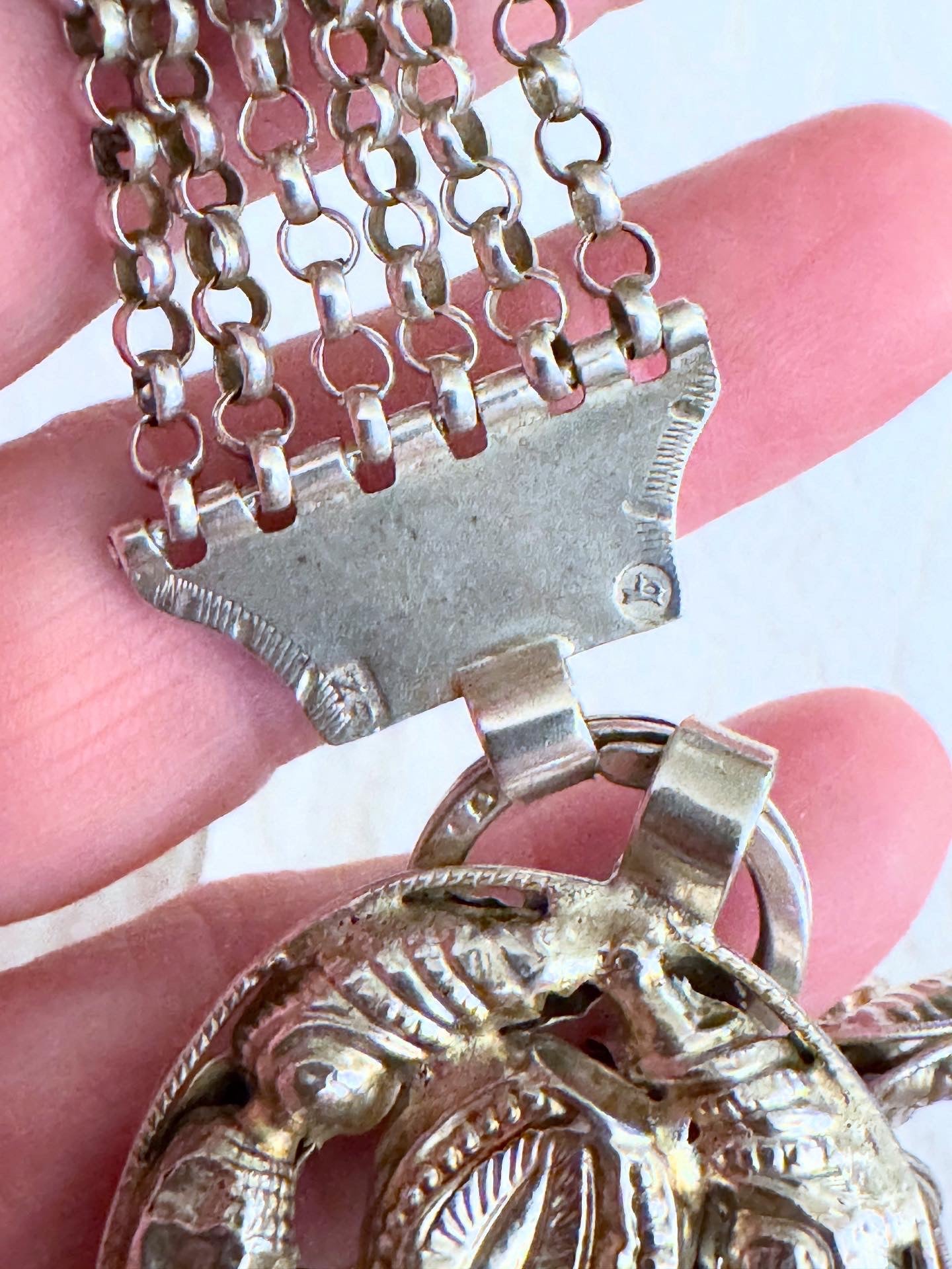Spectacular Antique Dutch Watch Fob and Chain