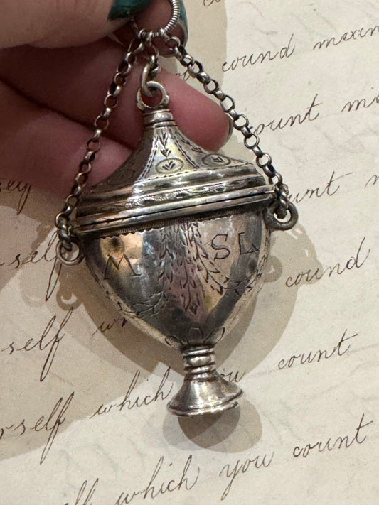 Spectacular Georgian Silver Urn
