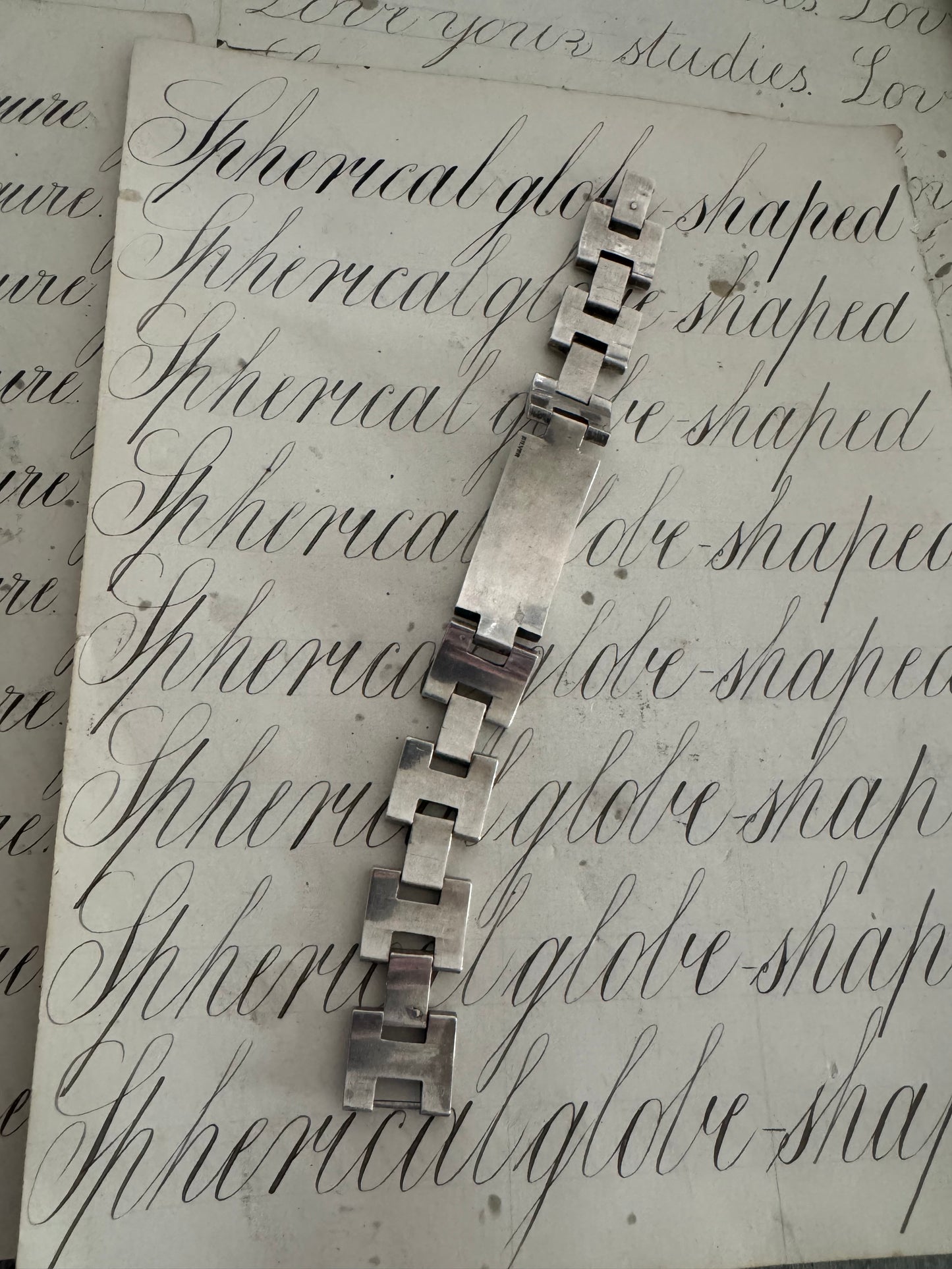 Amazing Hand Made Chunky ID Bracelet