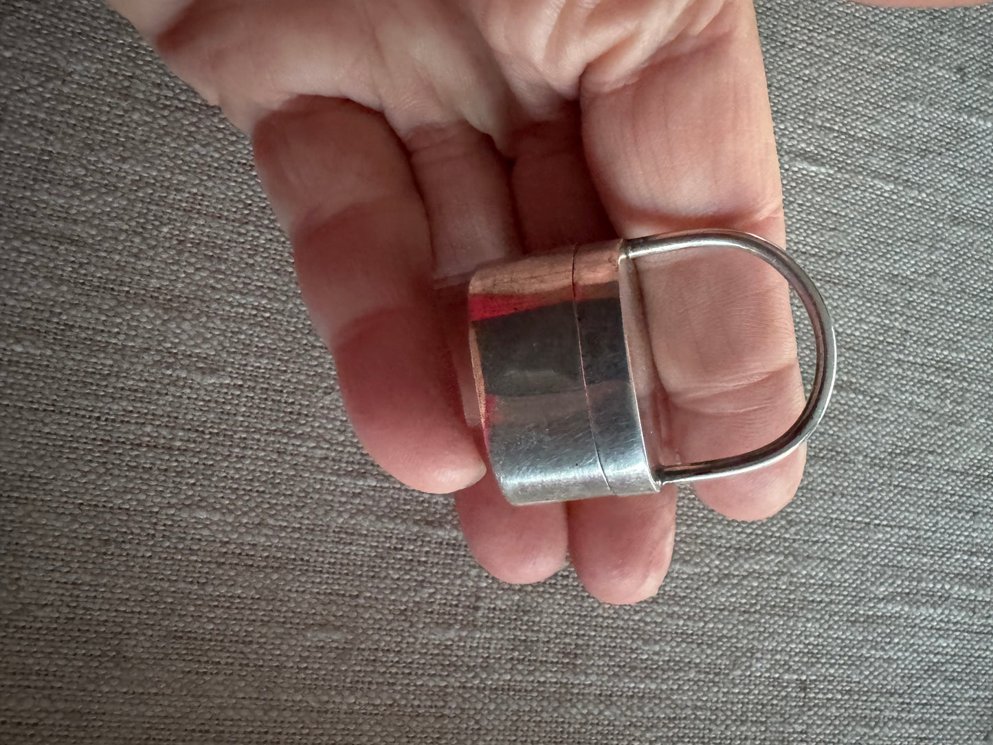 charming, simple sterling opening basket box