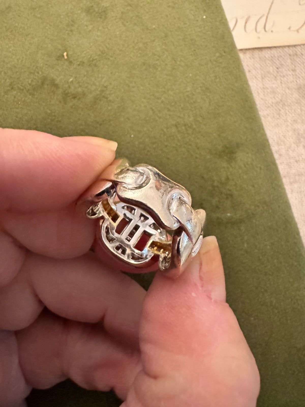 Spectacular Diamond Gucci Style Ring