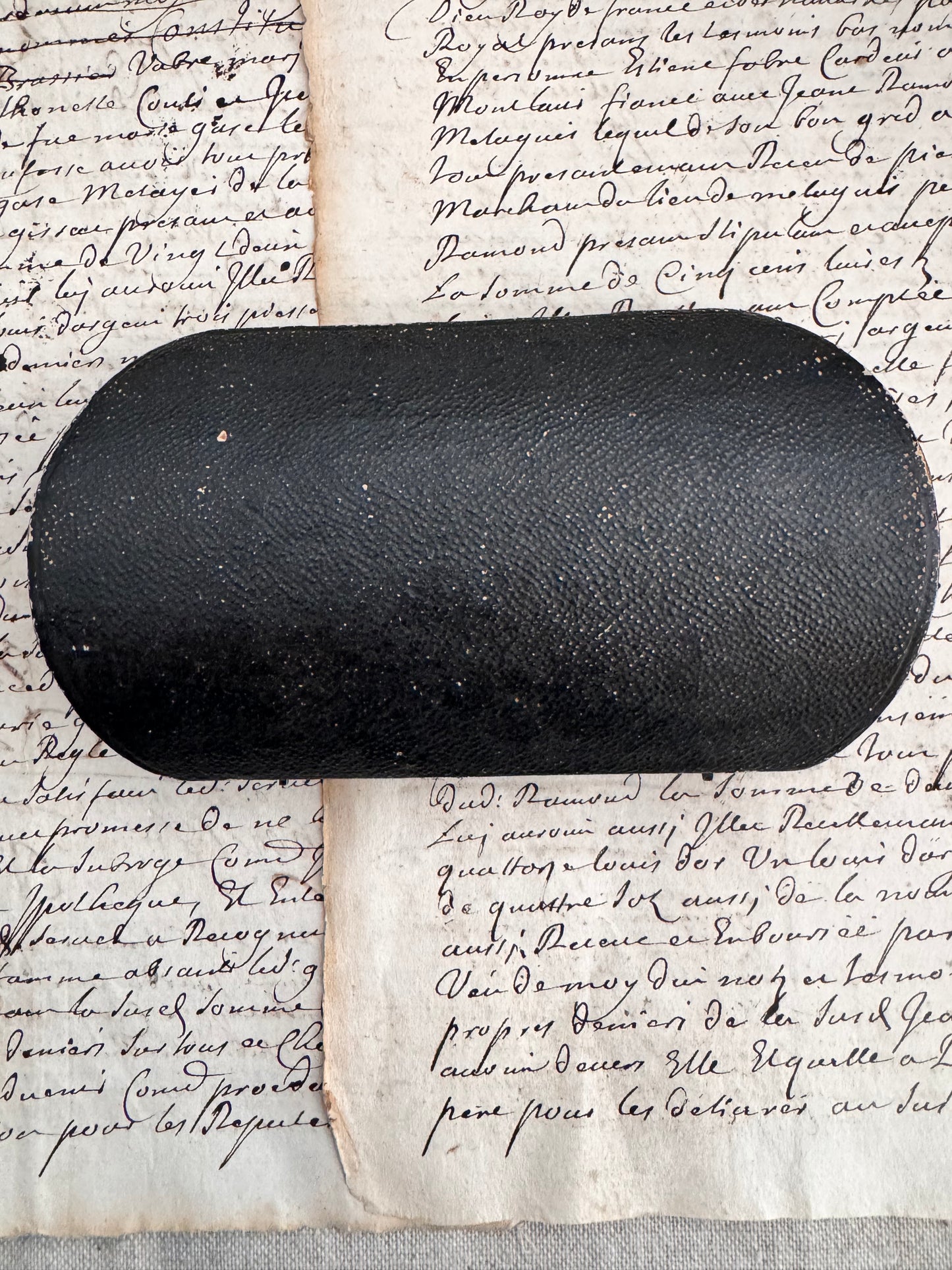 Pristine Pair of Georgian Paste Shoe Buckles in Original Box