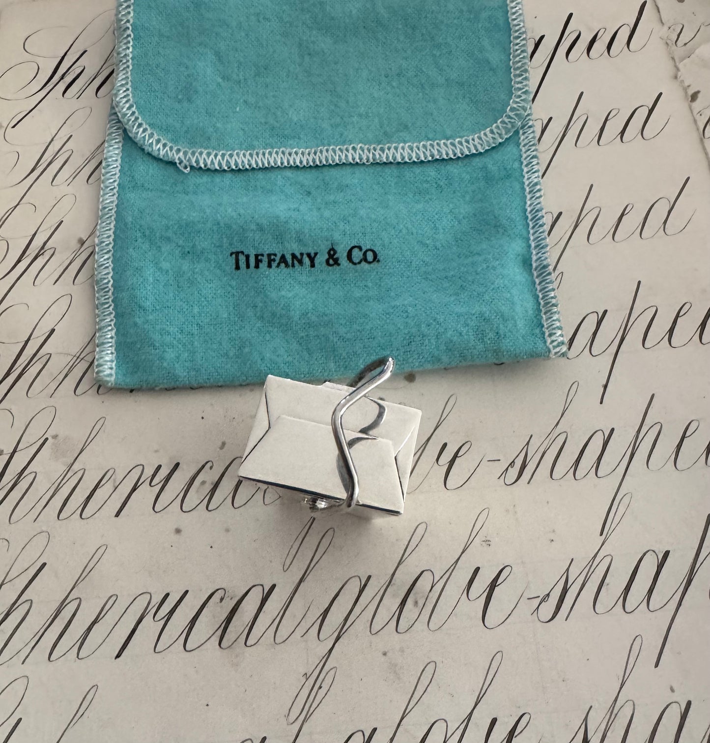 mint Condition vintage Tiffany Chinese food takeout box