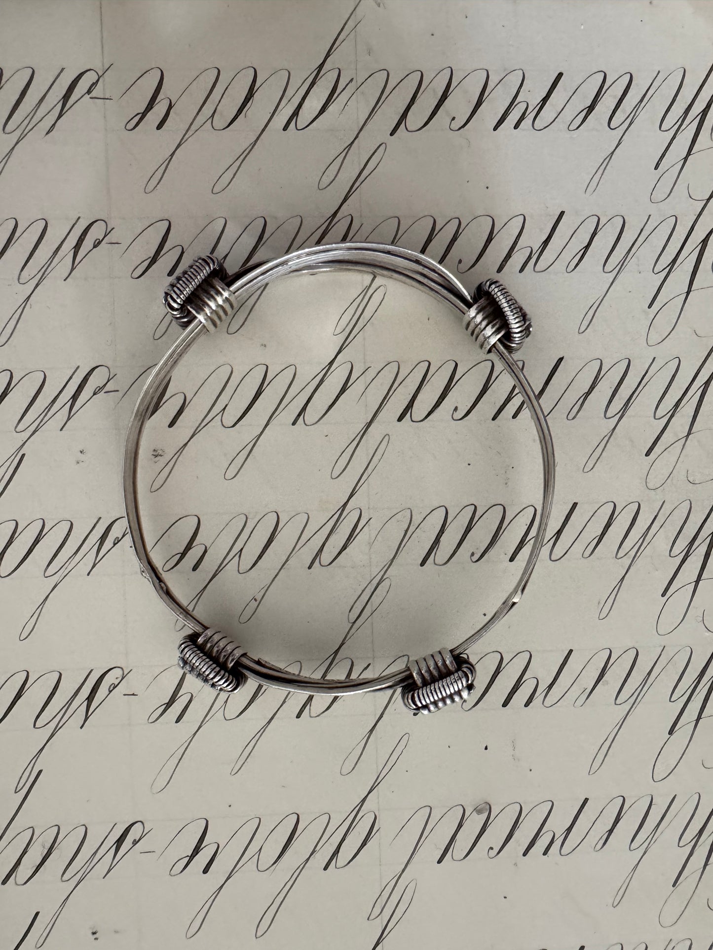 Fabulous Patrick Mavros Sterling Elephant Hair Bracelet