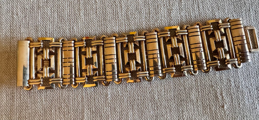 Incredible Gold Filled Retro Bracelet