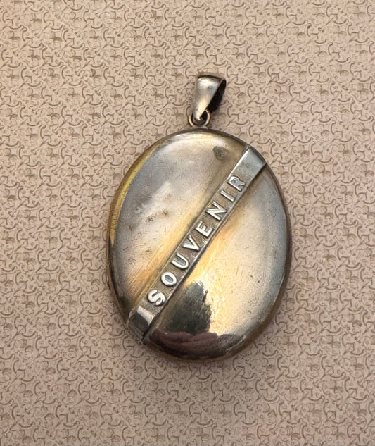 Large Rolled Gold SOUVENIR Locket