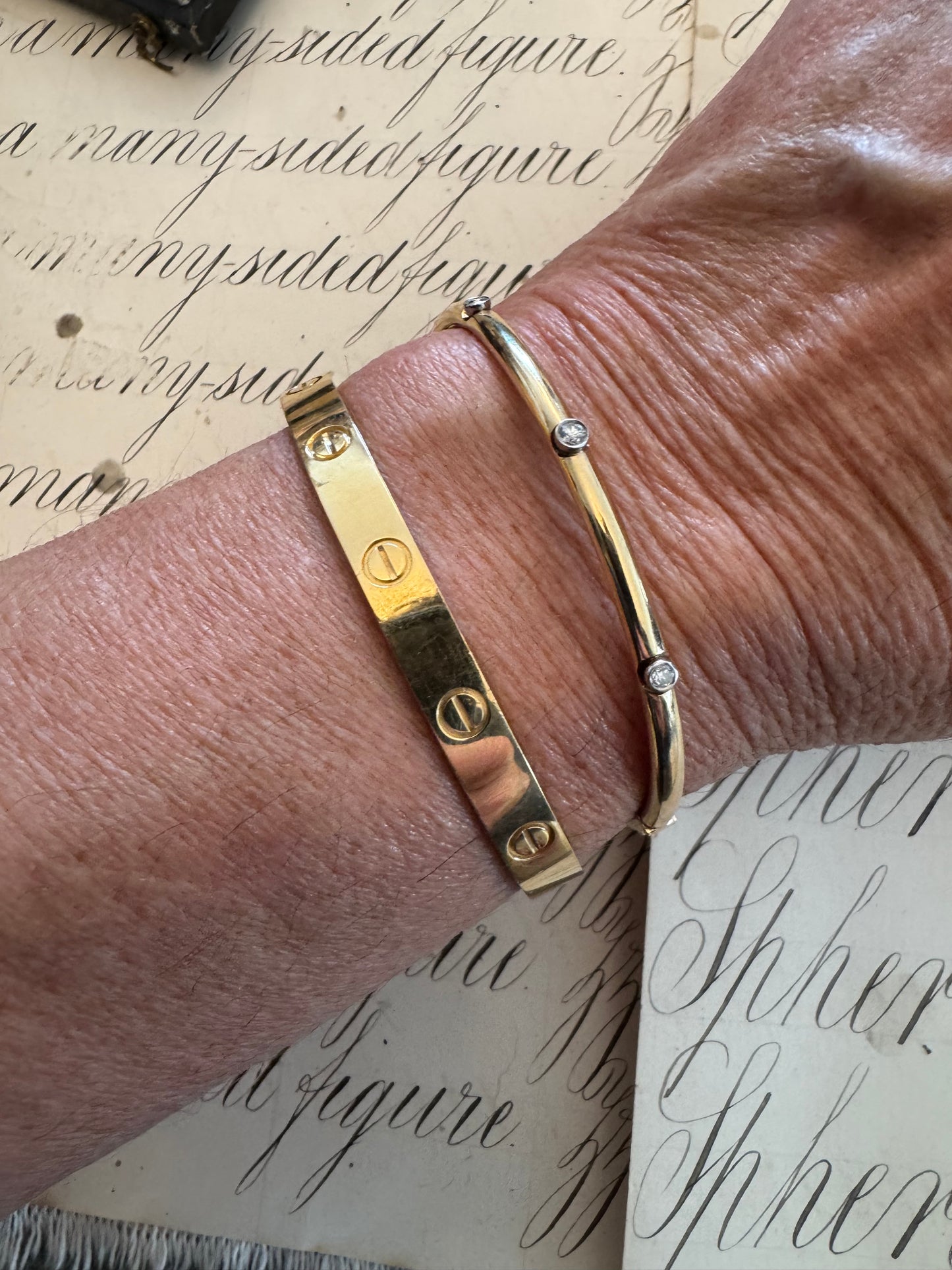 Cartier Love Wide Cuff with Box