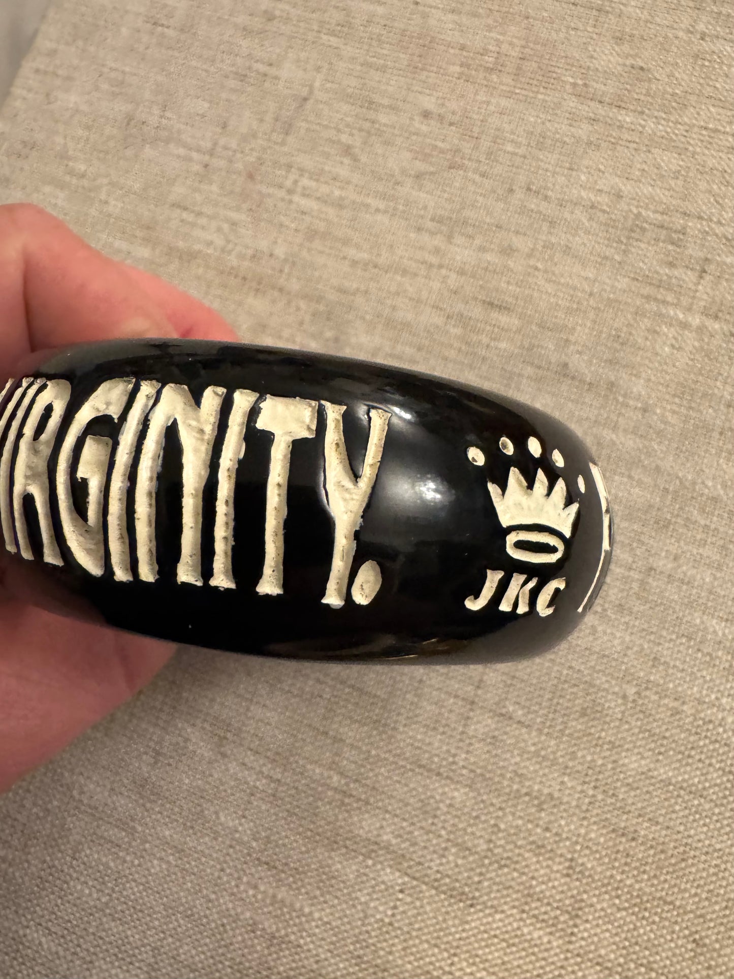 “Fighting for peace is like fucking for virginity” Nantucket Bangle